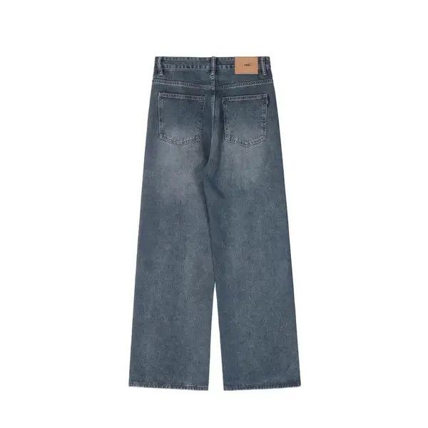 Japanese Brand Aoyama x Arai Men's washed distressed casual straight jeans Size US 32 / EU 48 - 2 Thumbnail