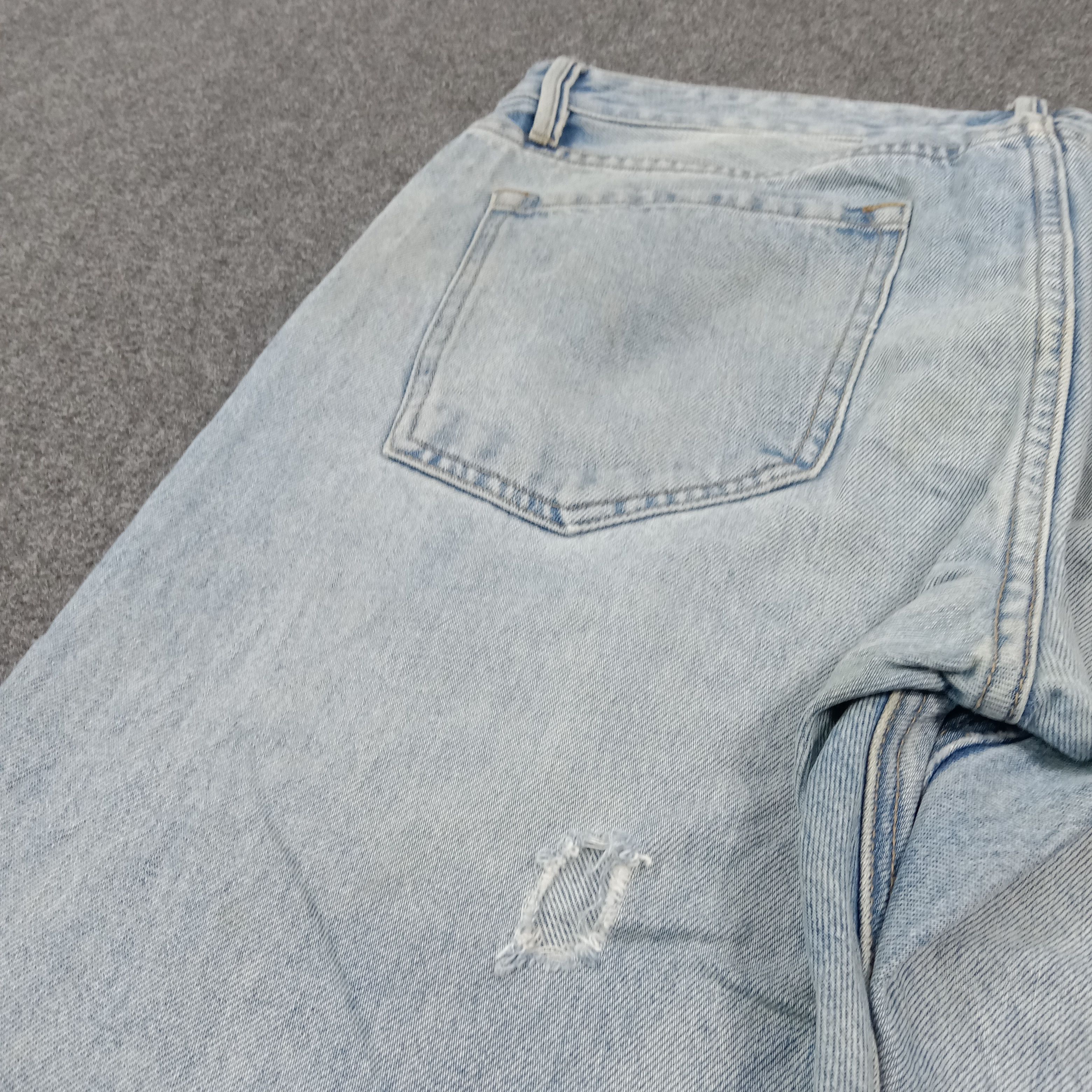 Billabong Vintage Andy Warhol x Billabong Selvedge Denim Jeans C280N9 Size US 35 - 9 Thumbnail