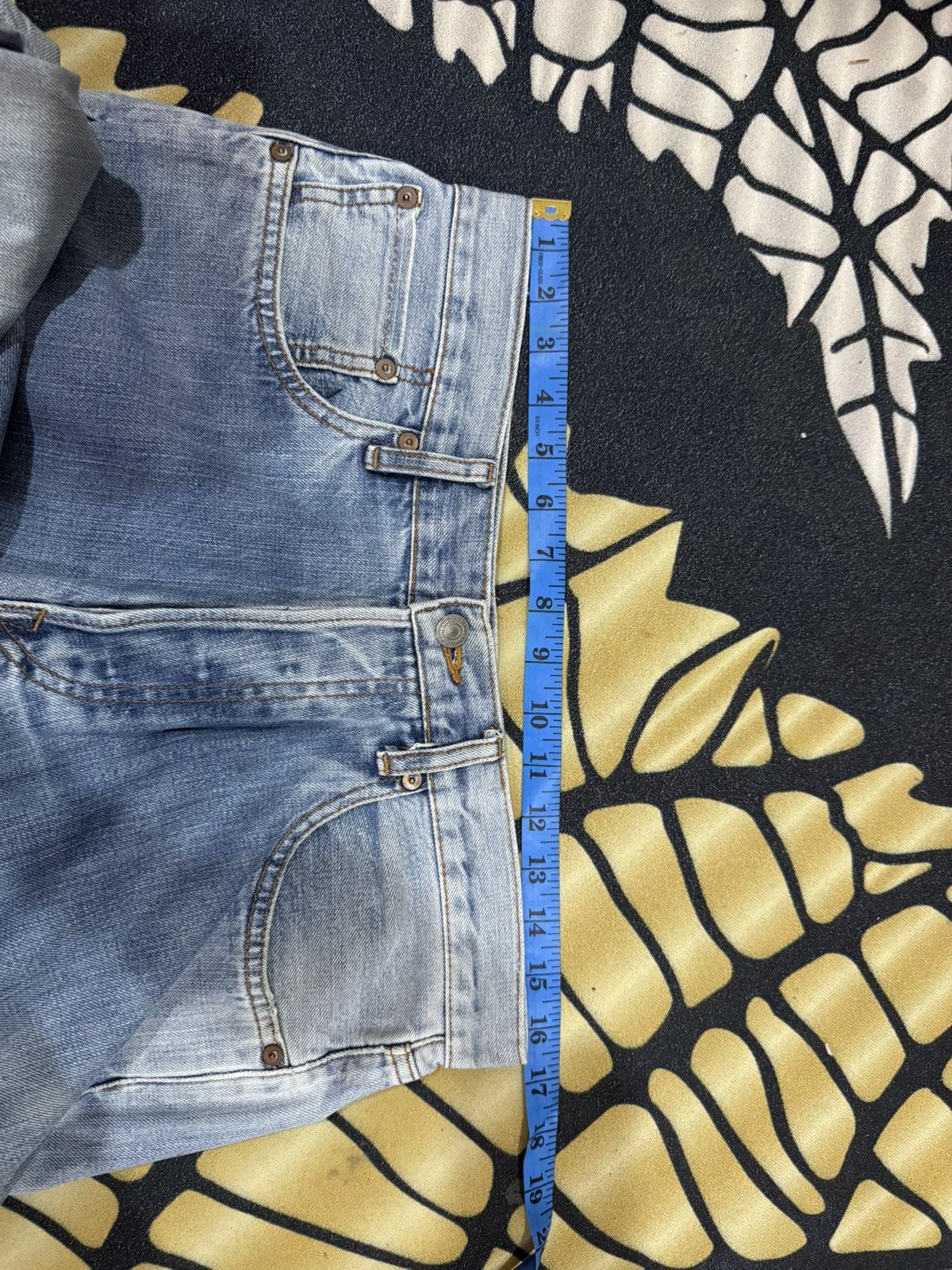 Japanese Brand × Jean × Vintage VINTAGE JAPANESE BUTTON FLY FADED JEAN DENIM PANTS Size US 33 - 13 Thumbnail