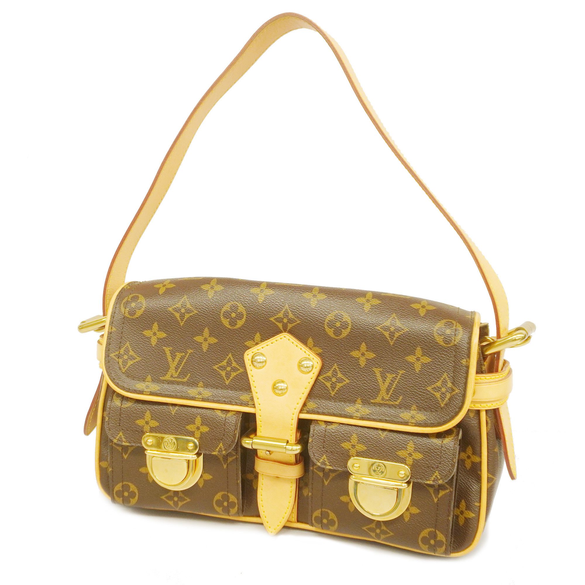 Louis Vuitton LOUIS VUITTON Monogram Hudson PM One Shoulder Bag M40027