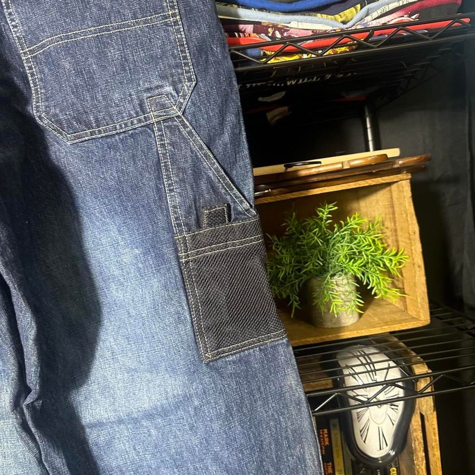 Old Navy Vintage Y2K Old Navy Baggy Carpenter Jeans Double Knee Pants Size US 34 / EU 50 - 4 Thumbnail