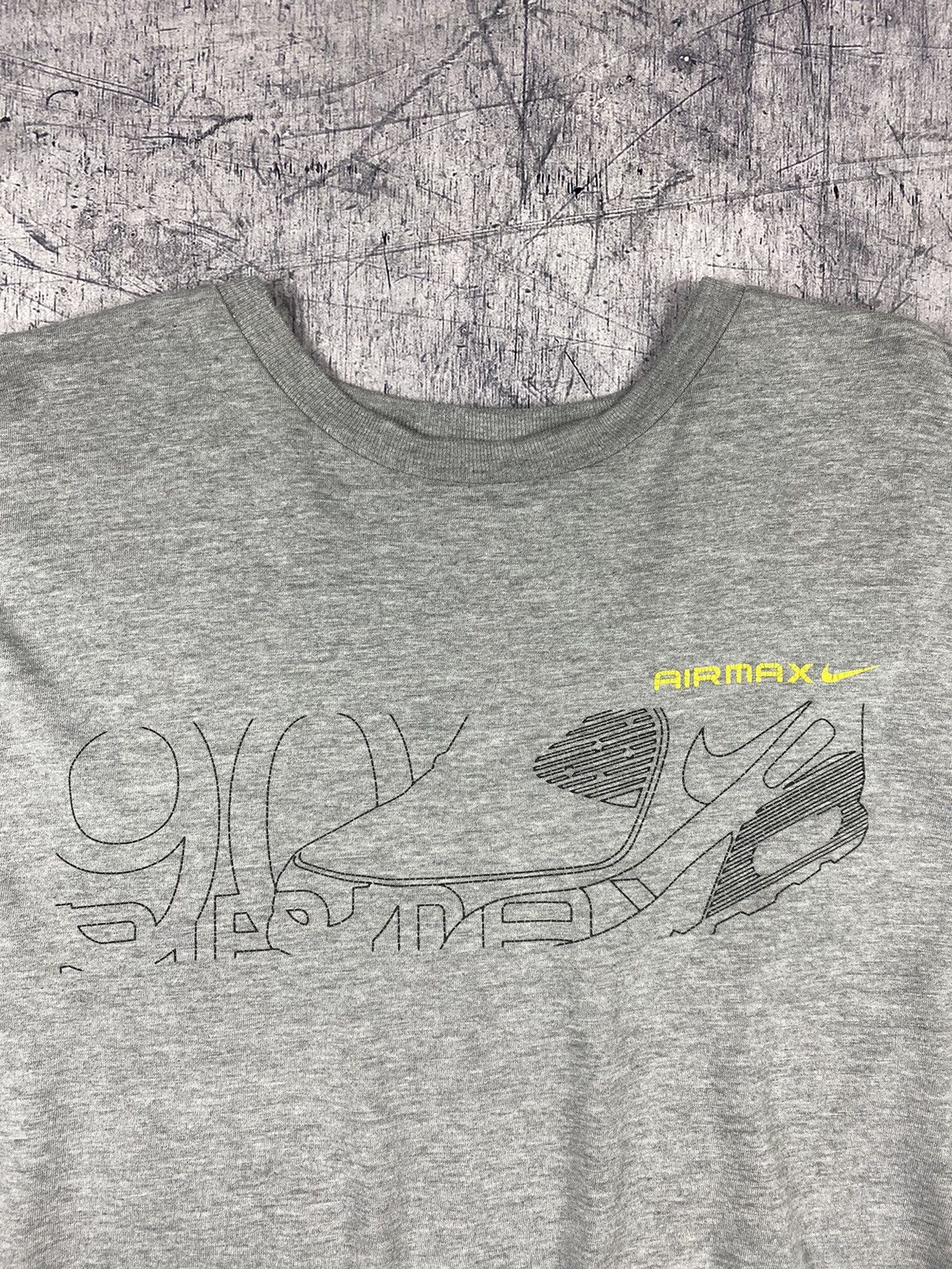 Nike × Vintage Vintage Nike Air Max 90 Tee T Shirt Size US L / EU 52-54 / 3 - 5 Thumbnail