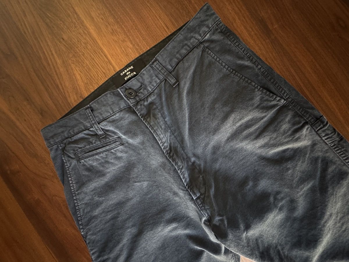 CABANE de ZUCCa Cabane de Zucca Twill Black Pants Size US 32 / EU 48 - 4 Thumbnail