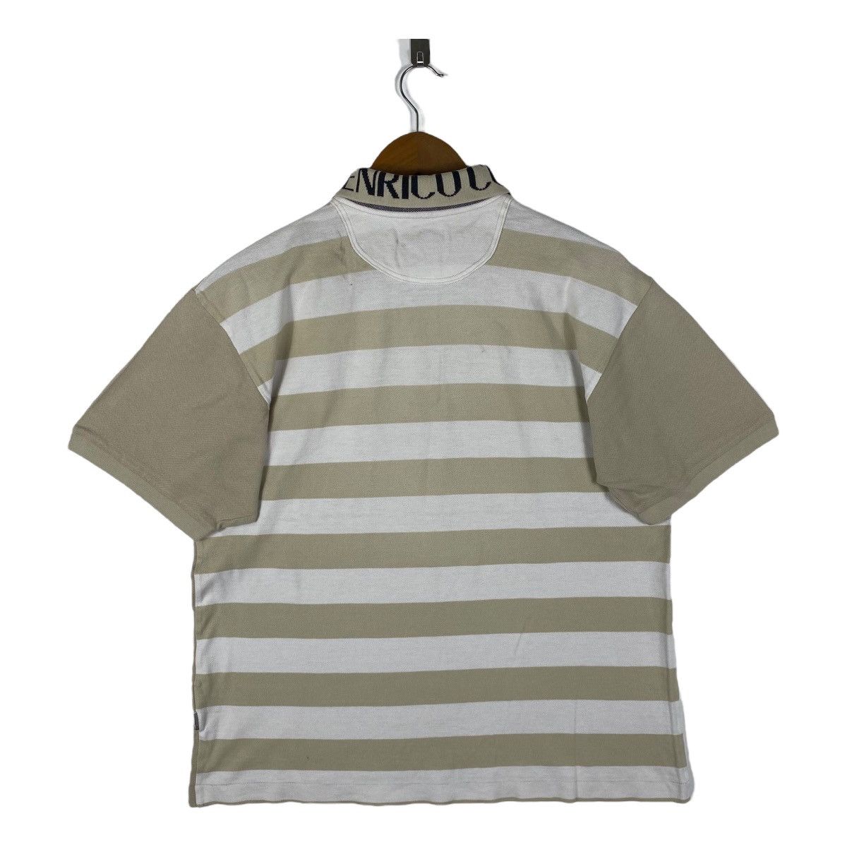 Enrico Coveri × Vintage Vintage 90's ENRICO COVERI Italian Designer Polo Shirt Size US L / EU 52-54 / 3 - 6 Thumbnail