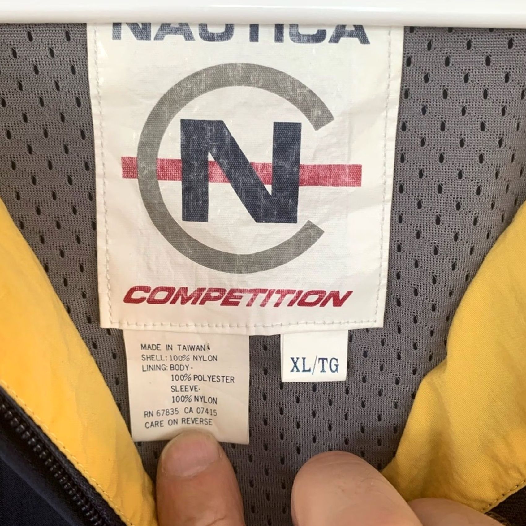 Nautica VINTAGE Nautica Jacket Mens XL Anorak Blue (N/A) Size US XL / EU 56 / 4 - 4 Thumbnail