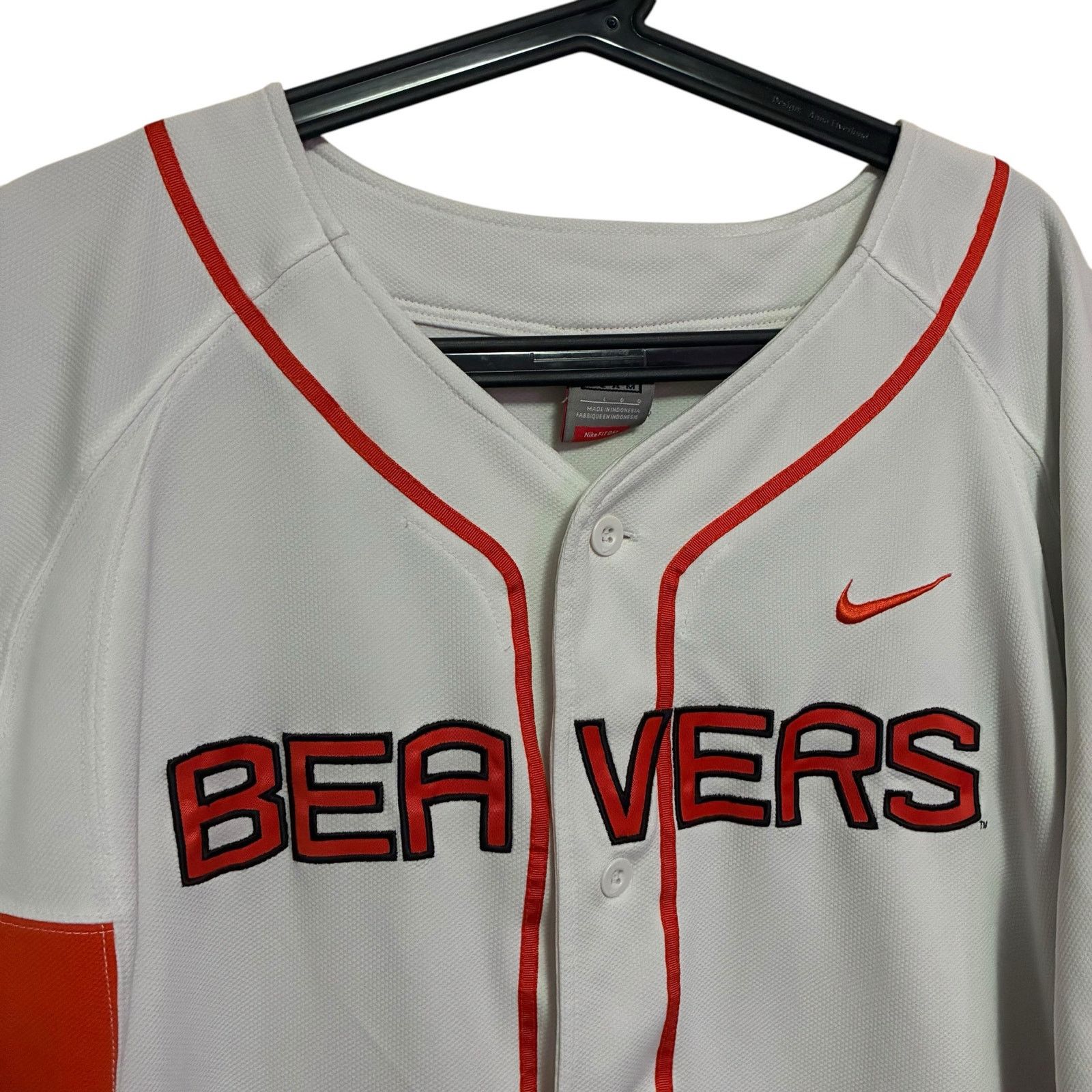 Nike Vintage Nike Oregon State Beavers Team Jersey Mens Size L Size US L / EU 52-54 / 3 - 2 Thumbnail
