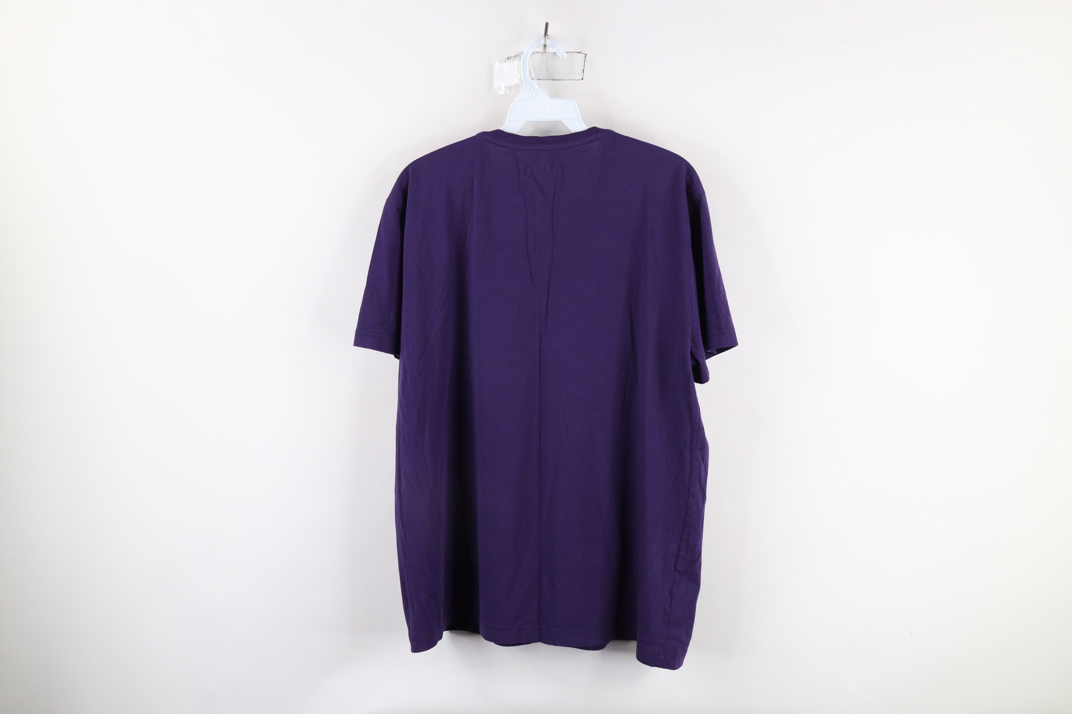 Lacoste × Vintage Lacoste Distressed Croc Logo Short Sleeve V-Neck T-Shirt Size US L / EU 52-54 / 3 - 10 Thumbnail