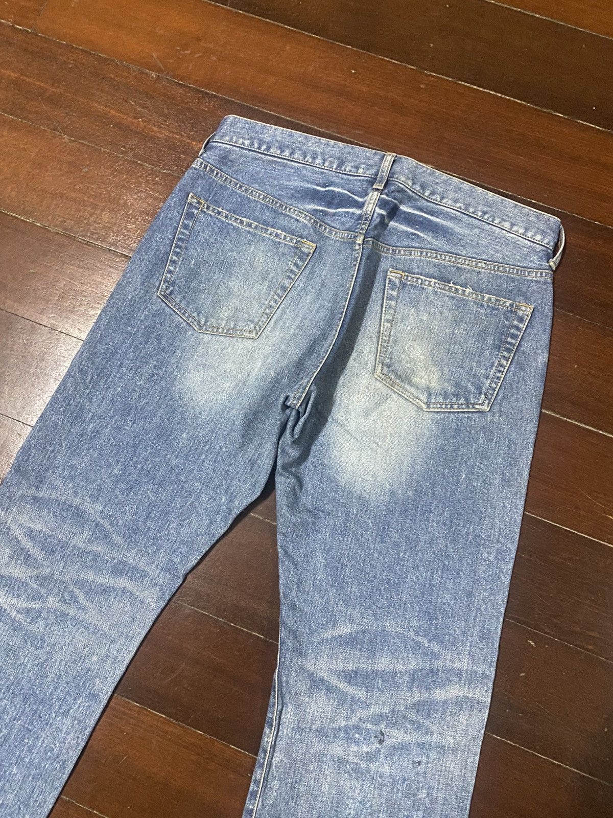 Takeo Kikuchi Rare Vintage design Takeo Kikuchi jeans distressed boro Size US 34 / EU 50 - 16 Thumbnail