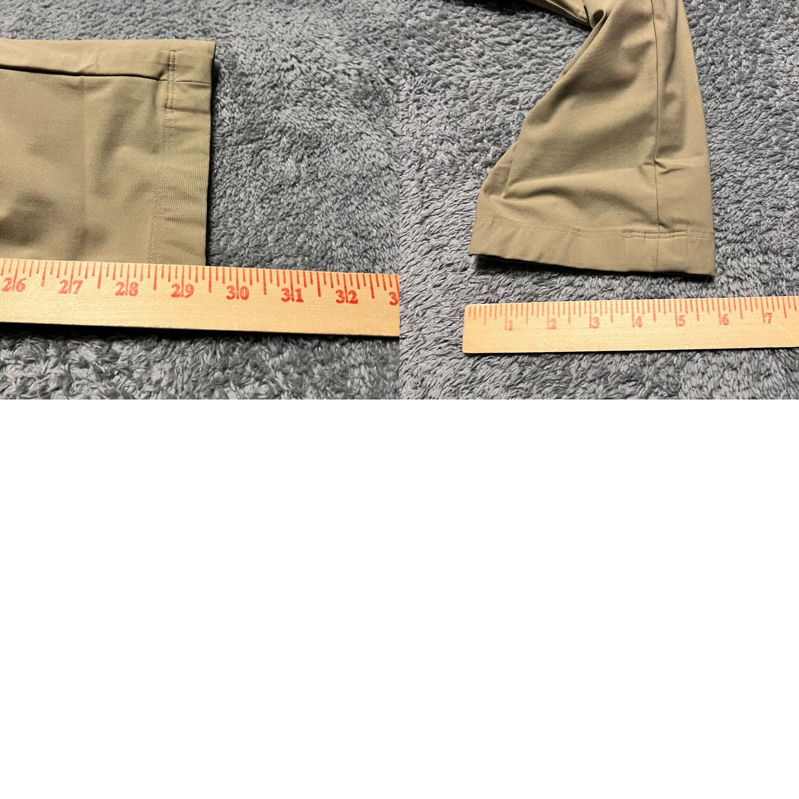 Lululemon Lululemon Commission Pants Mens 32 x29.5 Tan Slim Fit Warpstreme M5439S Beige Chino Inseam 29in Mens Size US 32 / EU 48 - 9 Thumbnail
