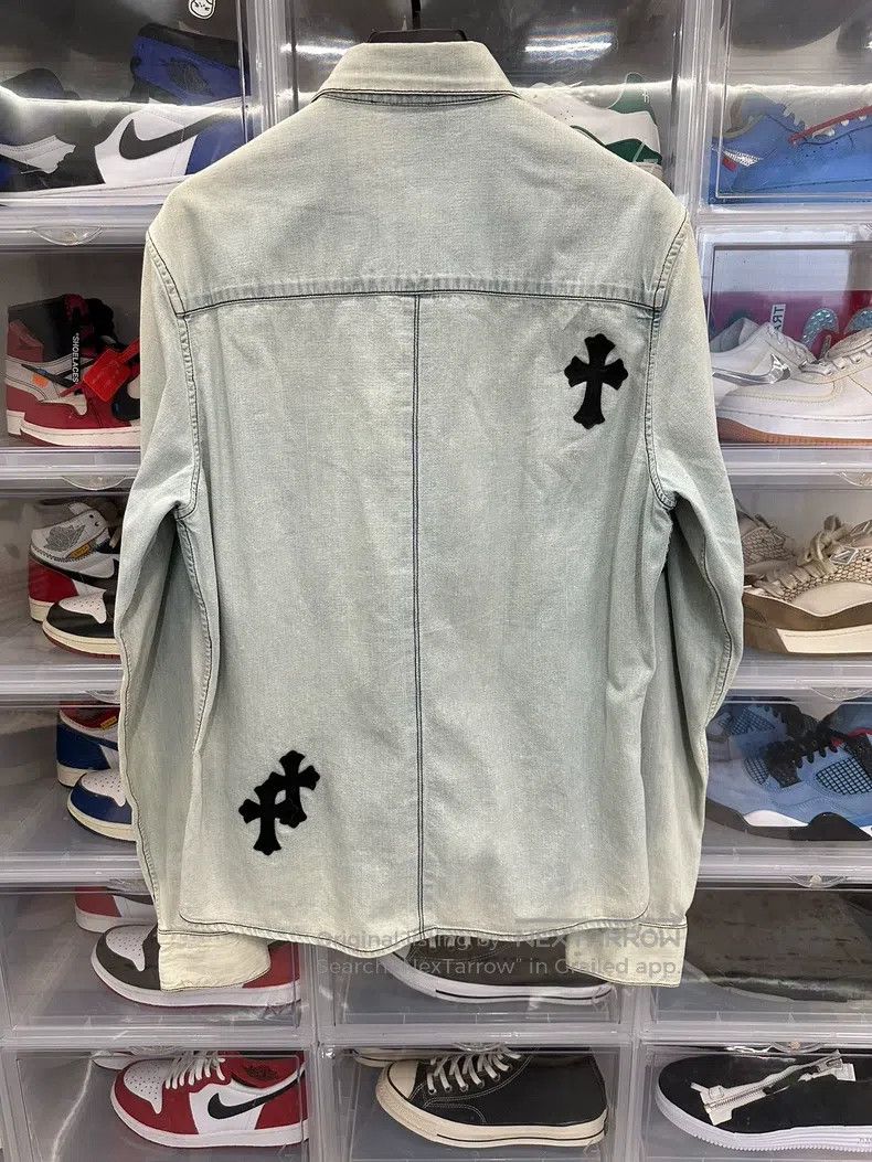 Chrome Hearts CHROME HEARTS Size XL 1of1Cross-skin ultra-shallow wash jea Size US XL / EU 56 / 4 - 5 Thumbnail
