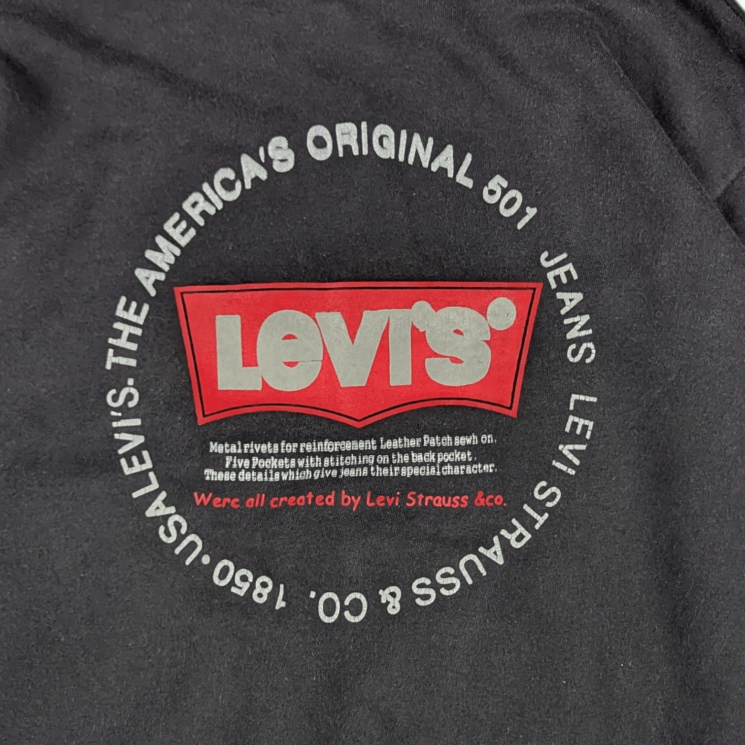 Levi's 90's Vintage LEVIS Classic Big Logo Sweatshirts Jumper Size US M / EU 48-50 / 2 - 12 Thumbnail