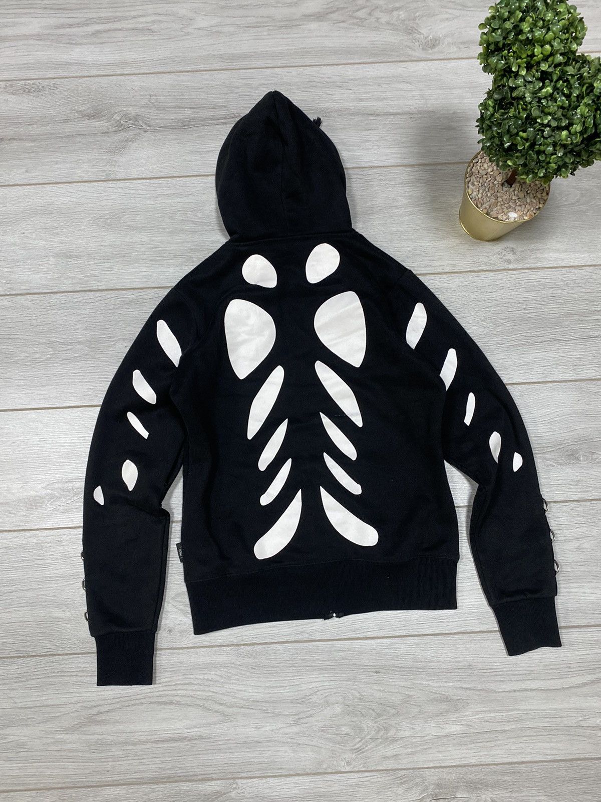 Vintage Skeleton Living Dead Soul hoodie mask skull skeleton Size US S / EU 44-46 / 1 - 2 Thumbnail