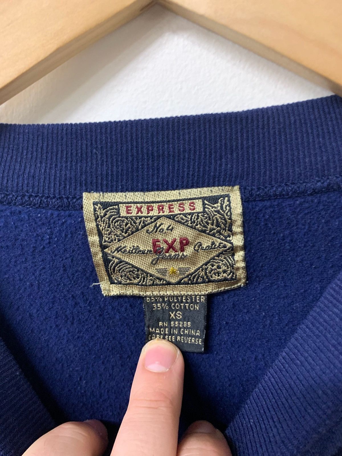 Vintage Vintage Crewneck Express Athletic Department Crewneck Size US XS / EU 42 / 0 - 1 Thumbnail