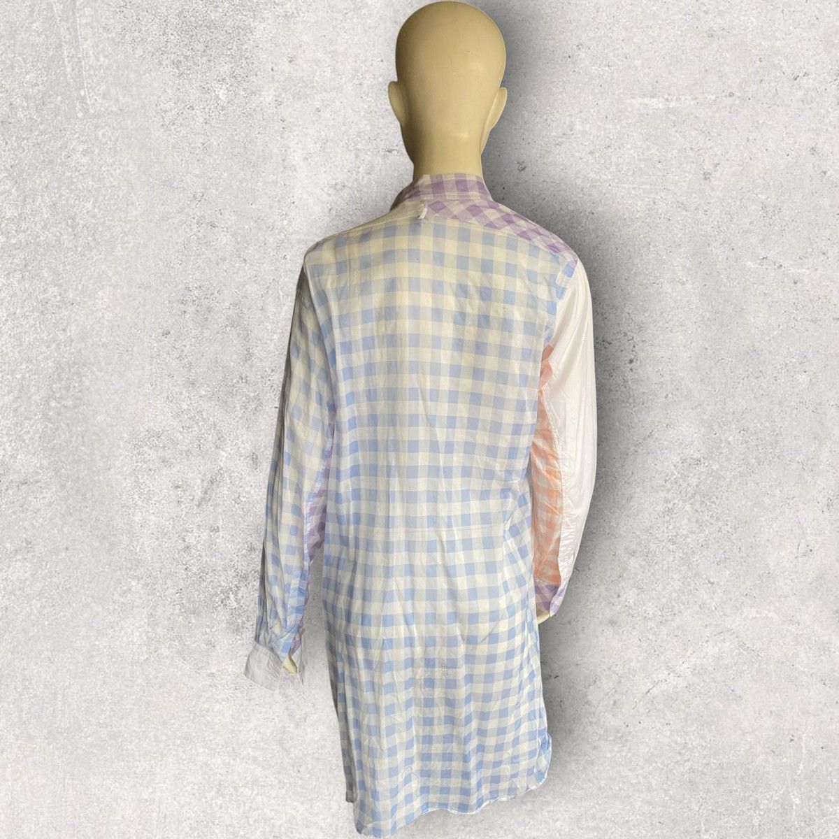 Loewe Loewe patchwork gingham button-down dress shirt Size S / US 4 / IT 40 - 6 Thumbnail