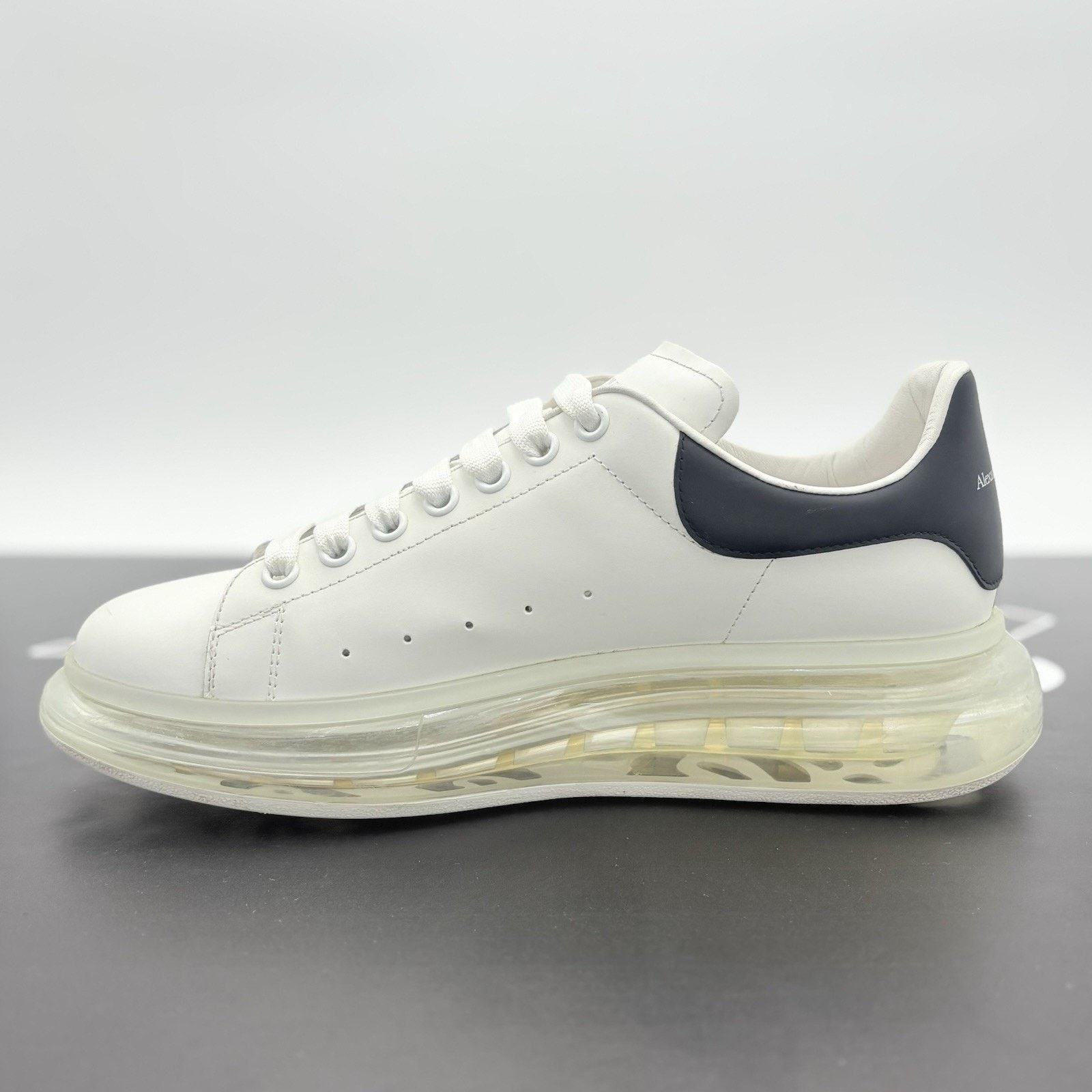 Alexander McQueen Alexander McQueen Clear Sole ' Black White ' | GOOD COND! Size US 11 / EU 44 - 4 Thumbnail
