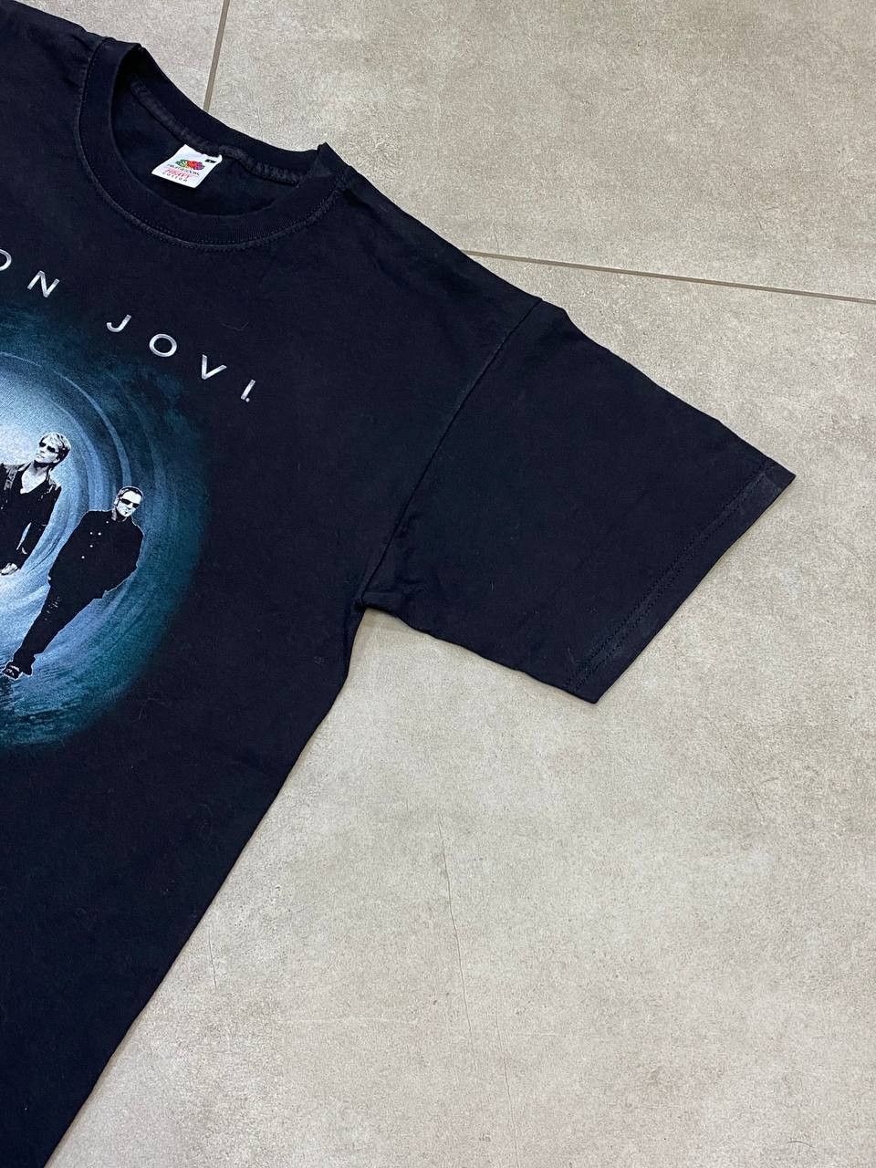 Bon Jovi Vintage Bon Jovi 2010 The Circle Europe Tour Promo T-Shirt Size US L / EU 52-54 / 3 - 6 Thumbnail