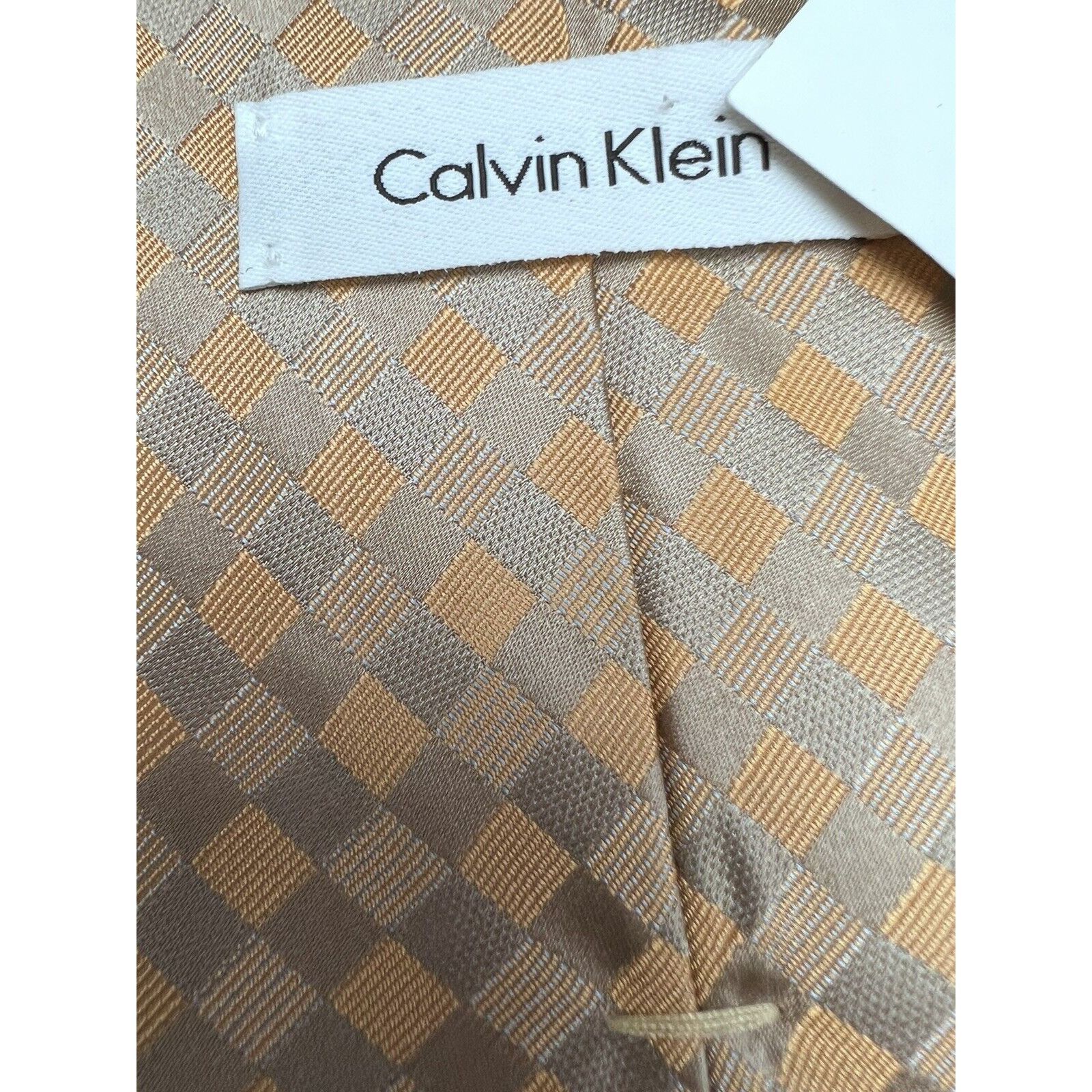 Calvin Klein Calvin Klein Men's Silk Blend Tie ~ Plaids & Checks ~ NEW M Size ONE SIZE - 3 Thumbnail