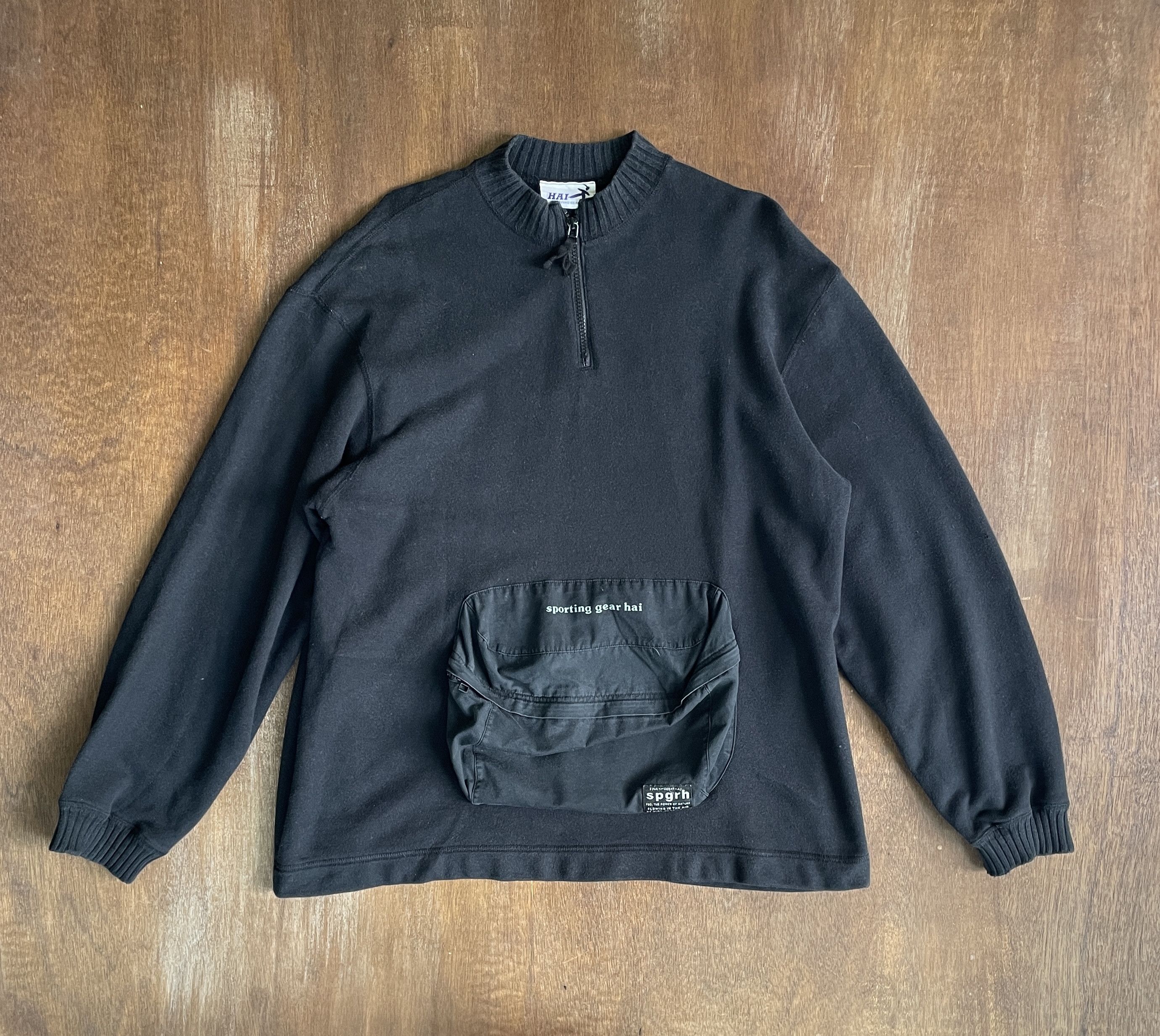 Hai Sporting Gear HAI SPORTING GEAR S.G.H Half-zip logo sweater Size US S / EU 44-46 / 1 - 2 Thumbnail