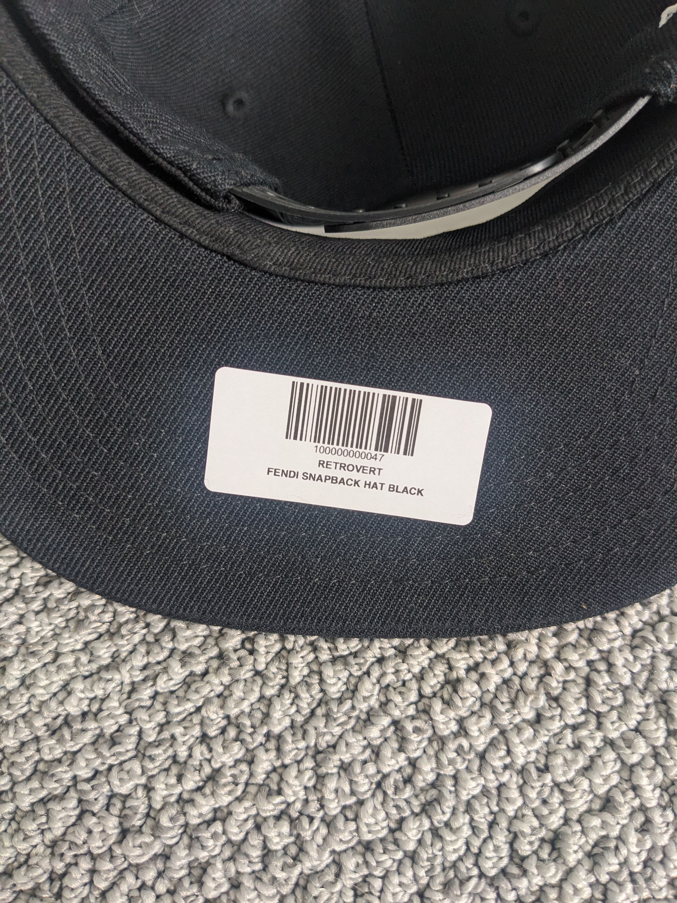RETROVERT Retrovert NY Yankees (FENDI) Snapback Hat Size ONE SIZE - 3 Thumbnail