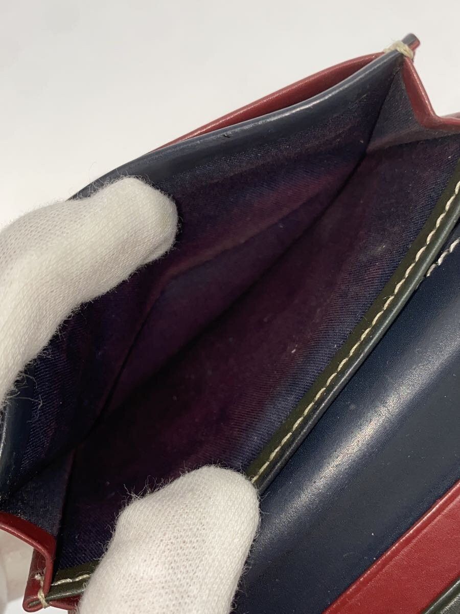 Vivienne Westwood Contrast Stitch Orb Leather Card Wallet Size ONE SIZE - 5 Thumbnail