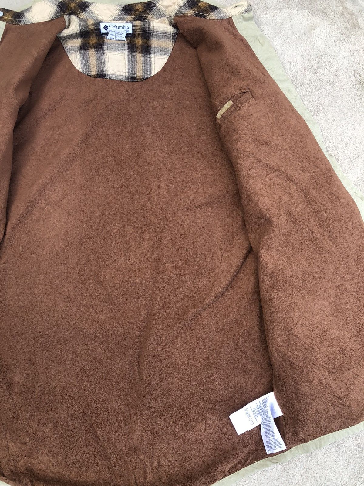 Columbia × Vintage Vintage Columbia Omni Shield Workwear Fleece Shirt Size US L / EU 52-54 / 3 - 13 Thumbnail
