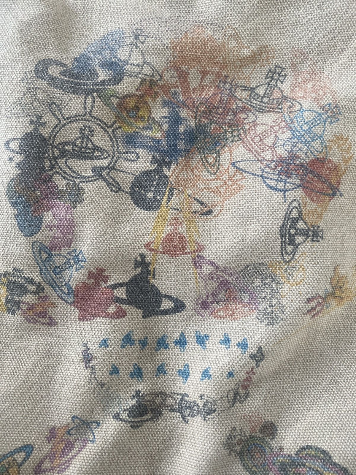 Vivienne Westwood VIVIENNE WESTWOOD MAN TOTE BAG SKULL DESIGN Size ONE SIZE - 5 Thumbnail