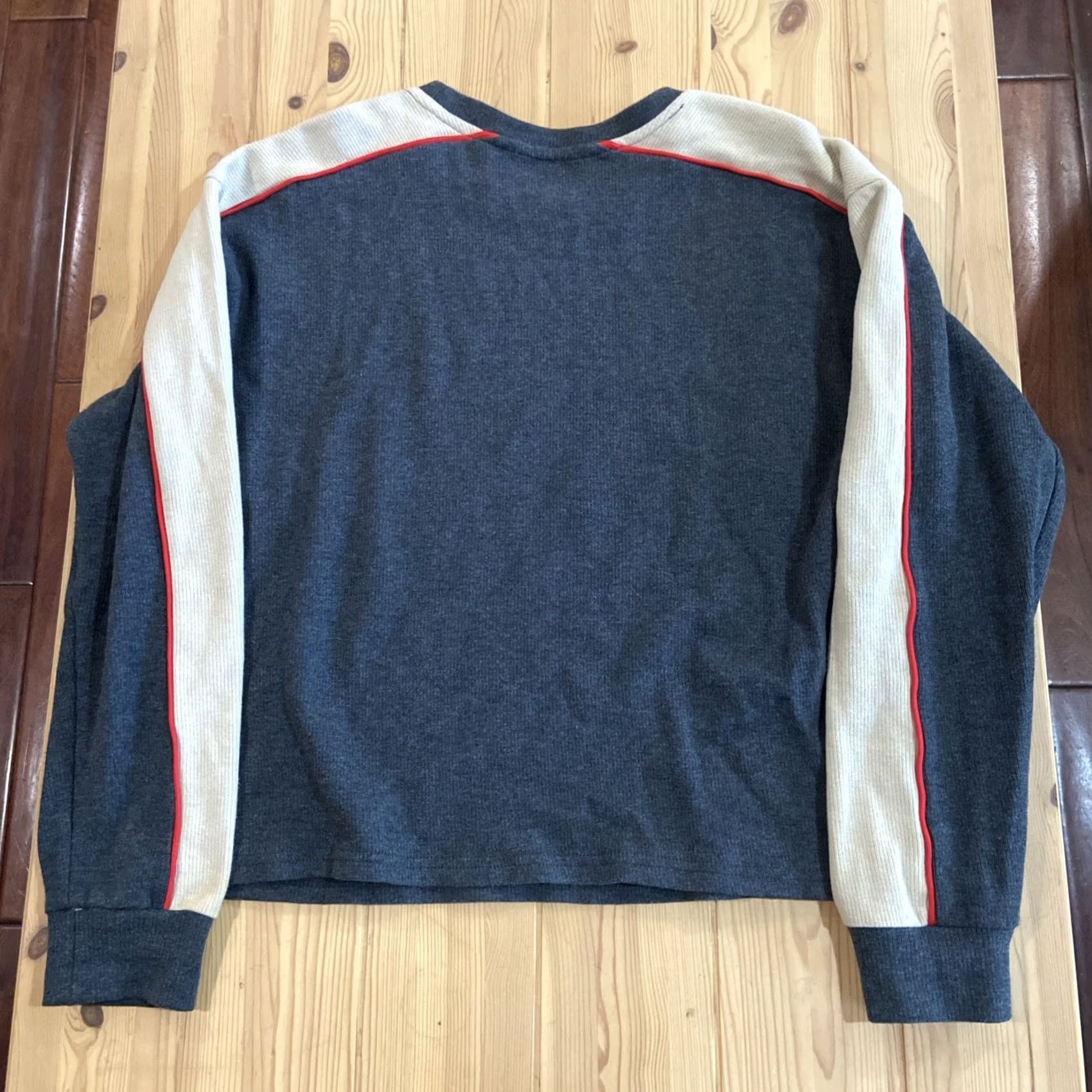 Honda Honda Women's Sweatshirt Oversized Pullover XS JT Racing Motocross Supercross Boxy Gray Size XS / US 0-2 / IT 36-38 - 6 Thumbnail