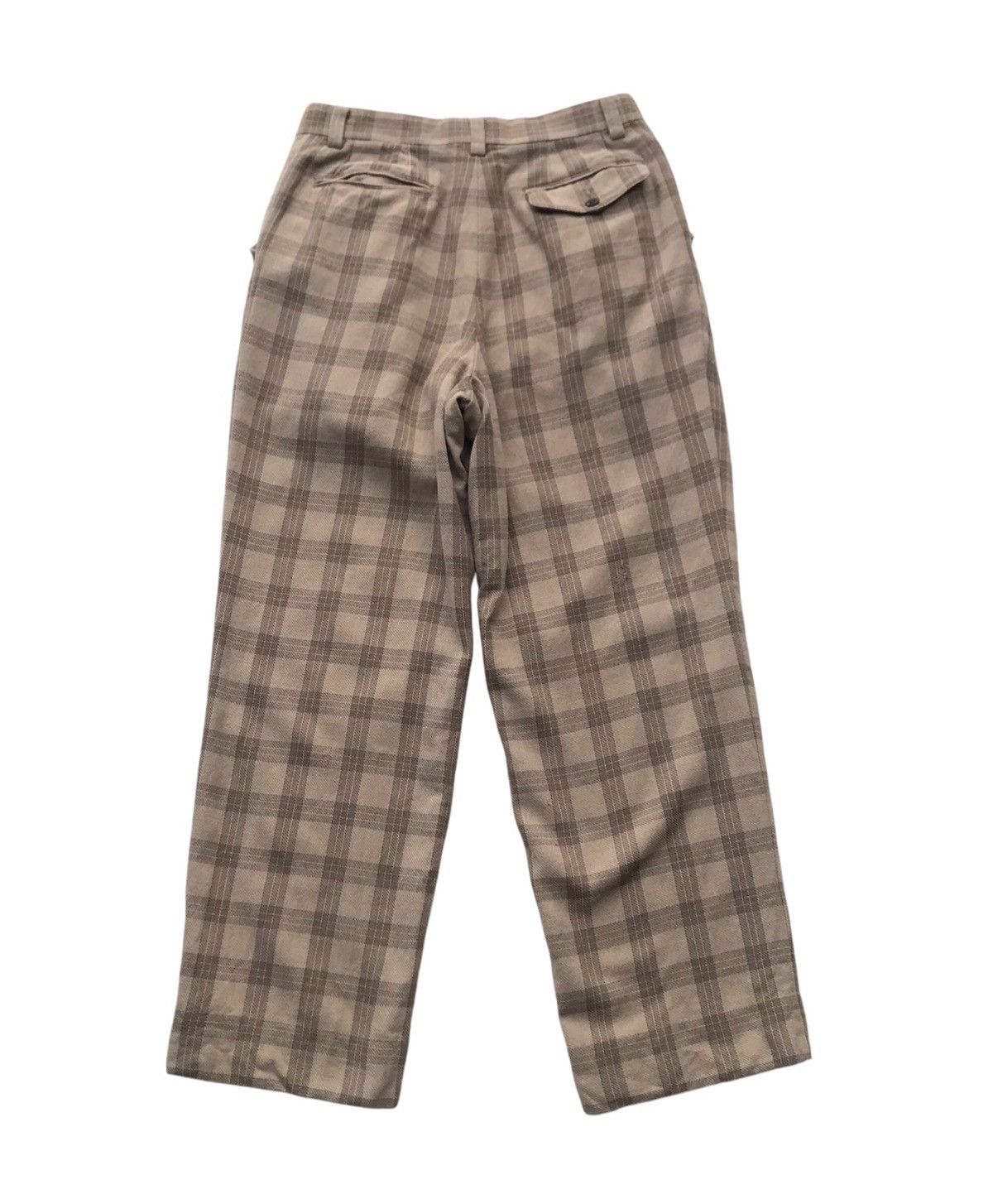 Christian Dior Monsieur × Vintage Vintage 90s Christian Dior Monsieur Plaid Checked Trouser Size US 30 / EU 46 - 6 Thumbnail