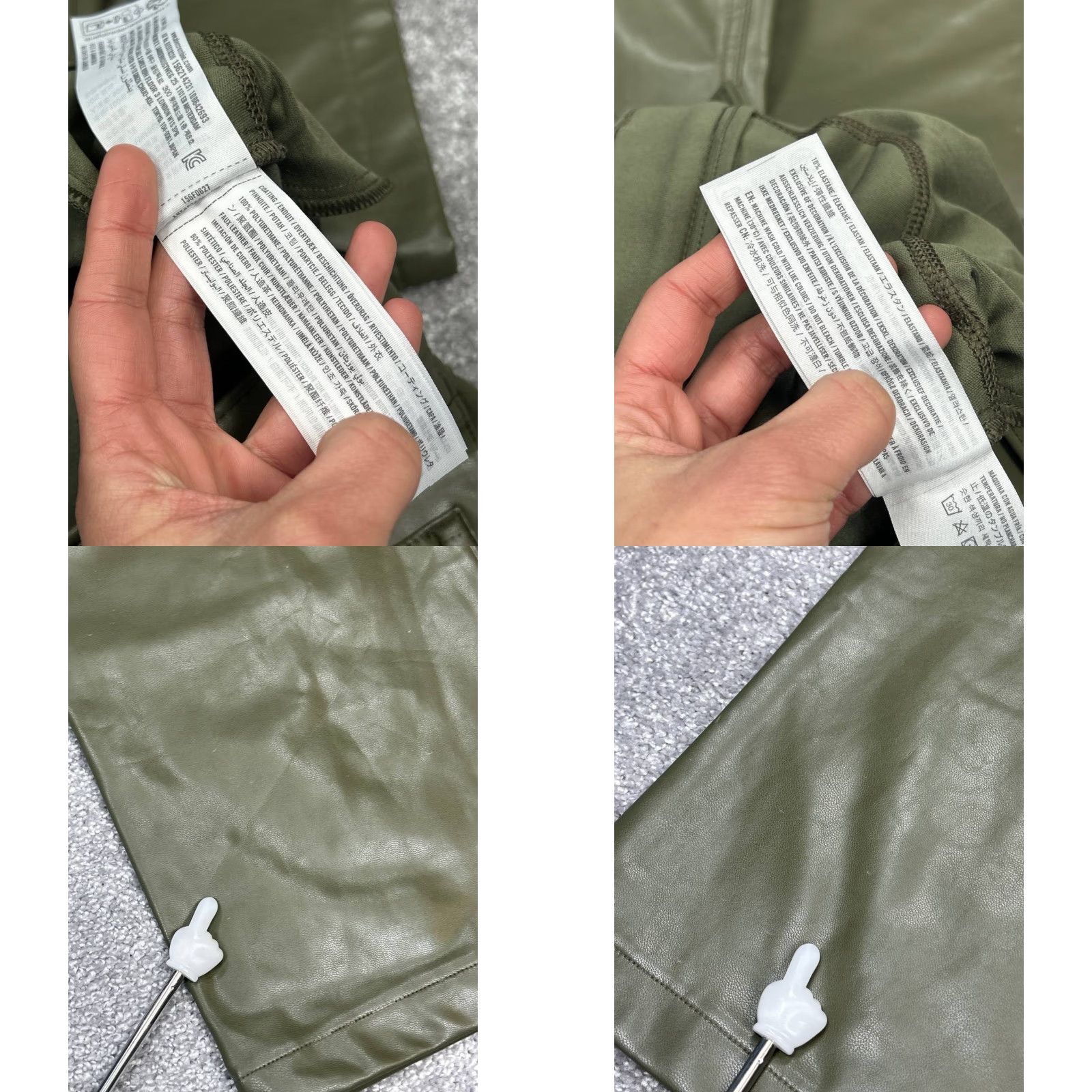 Abercrombie & Fitch Abercrombie & Fitch Curve Love The 90s Relaxed Cargo Pants Womens 28 Green Size 28" / US 6 / IT 42 - 8 Thumbnail