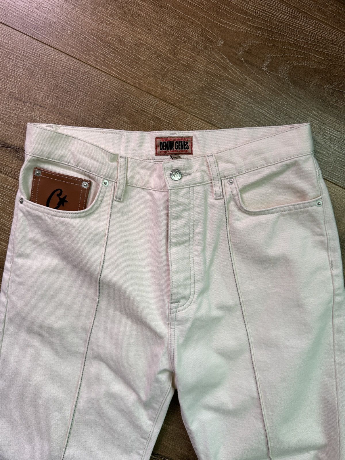 Corteiz × Vintage Corteiz C-Star Denim Jeans Size US 32 / EU 48 - 3 Thumbnail