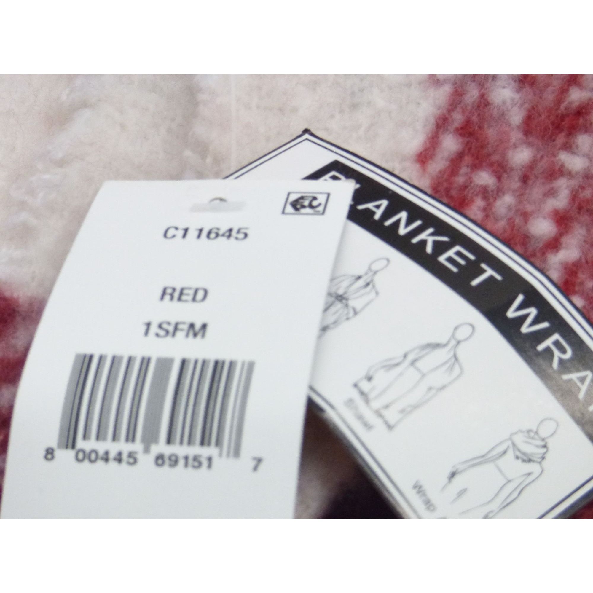 Other CEJON Women’s Plaid Pattern Oversized Blanket Wrap / Scarf, Size ONE SIZE - 7 Thumbnail