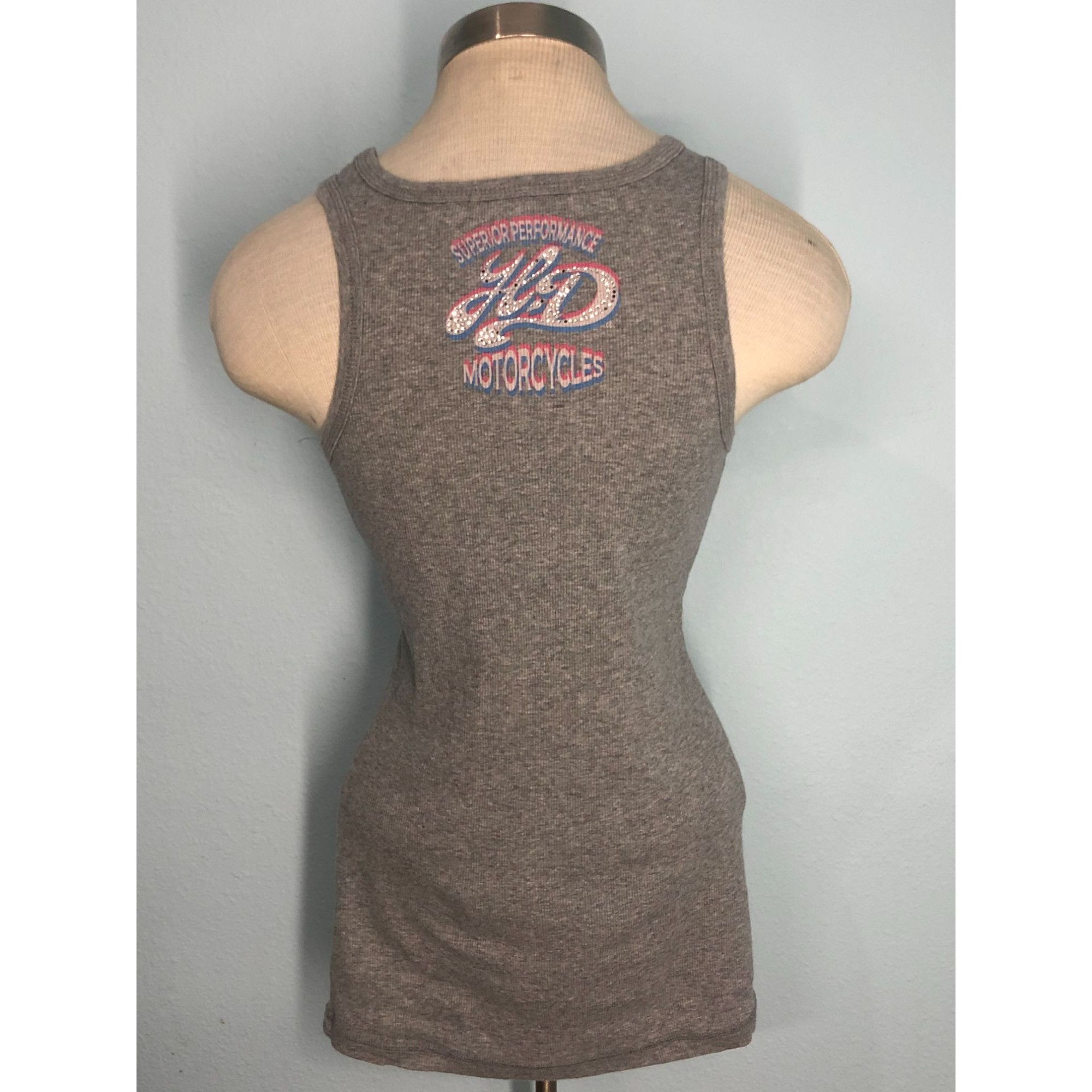 Harley Davidson Harley Davidson Tank Too Small Women, Rhinestone, Stretchy Size S / US 4 / IT 40 - 4 Thumbnail