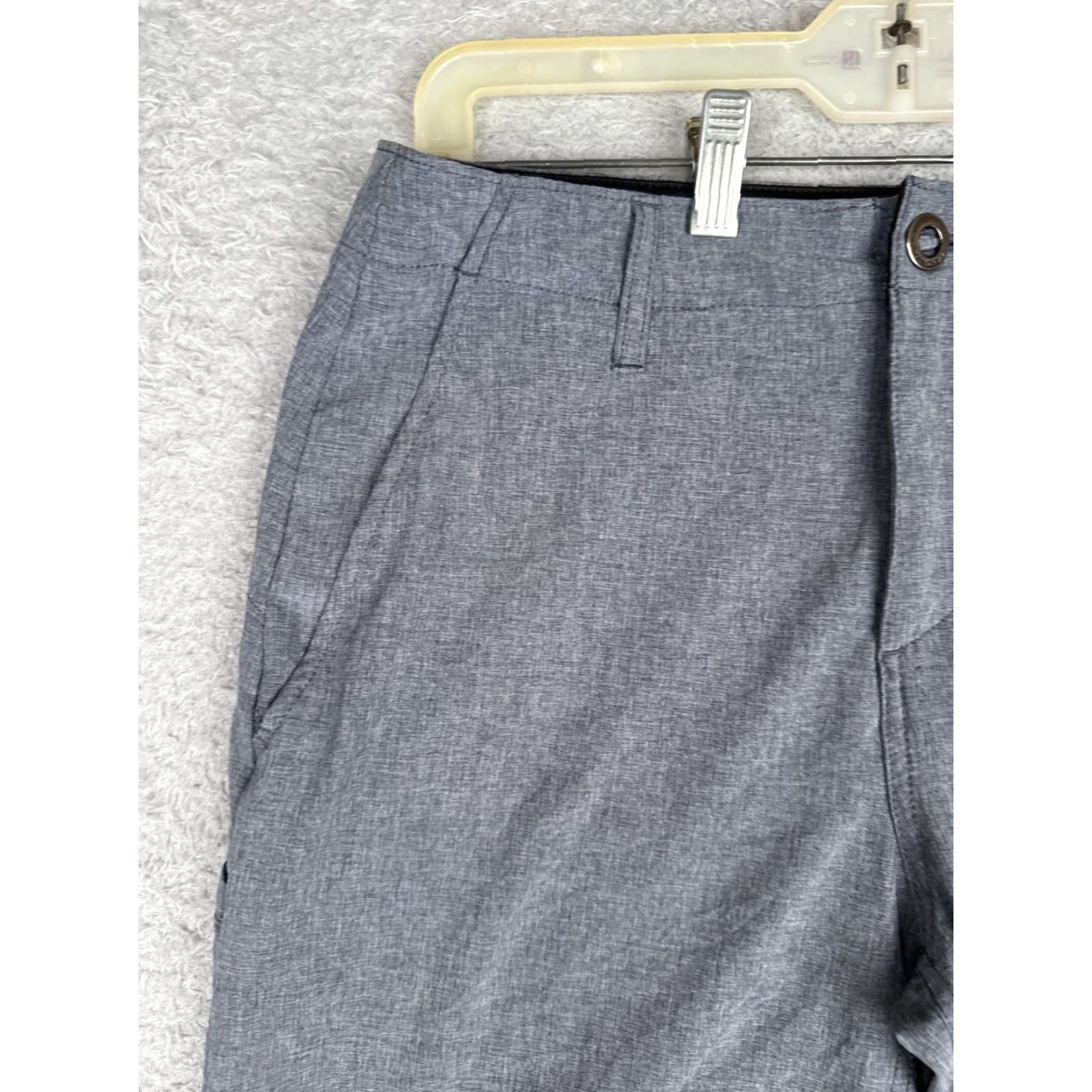 Volcom Volcom Hybrid Shorts Mens 28 Gray Surf & Turf 4-Way Stretch 9 Inseam Quick Dry Size US 28 / EU 44 - 4 Thumbnail
