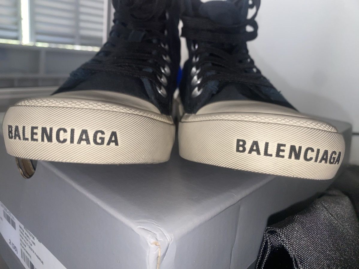 Balenciaga BALENCIAGA Paris High Tops Size US 5 / IT 35 - 15 Thumbnail