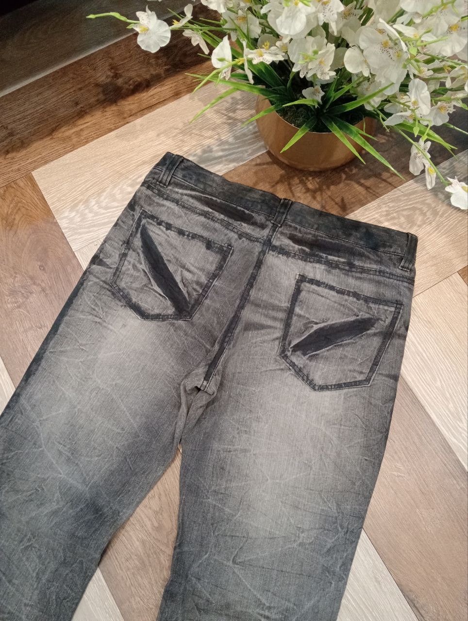 LOWBOX JAPANESE LOWBOX DISTRESSED LOOK FLARED PANTS - SIZE 84 Size US 32 / EU 48 - 11 Thumbnail