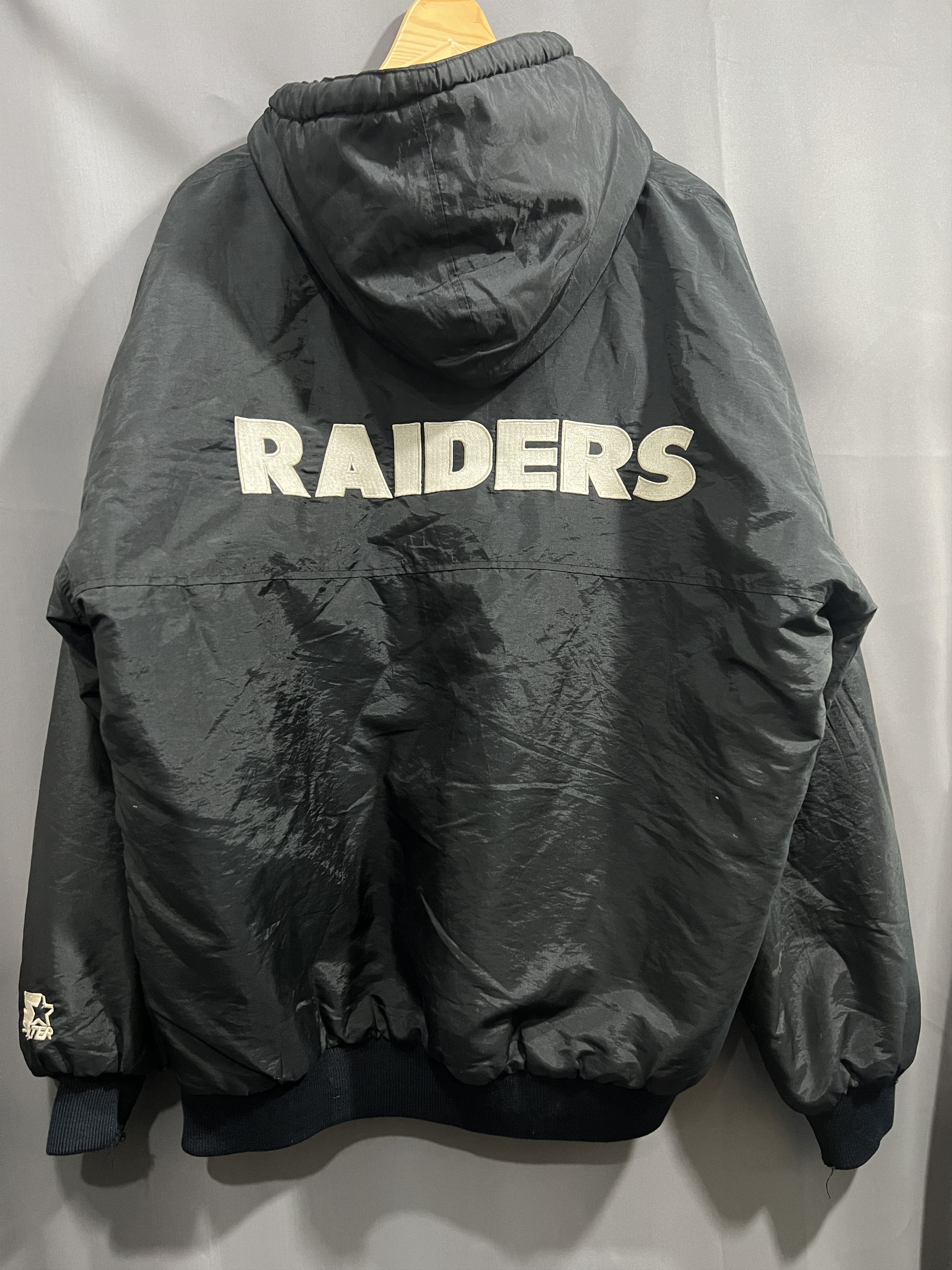 Starter Vintage Starter Los Angeles Raiders NFL Jacket (L) JKA185 Size US L / EU 52-54 / 3 - 2 Thumbnail