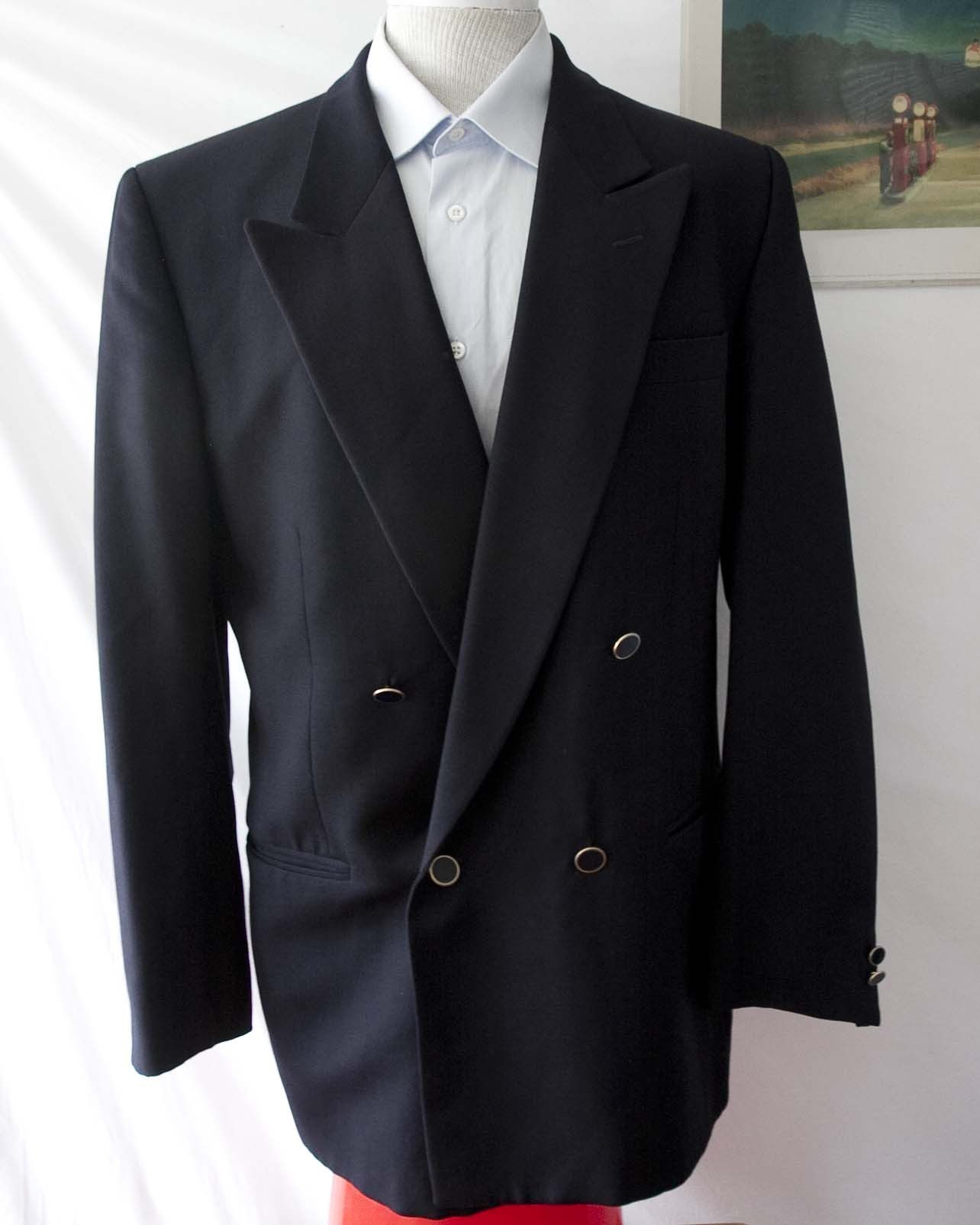Christian Dior Monsieur Vintage Jacket Size 40US Dark Blue