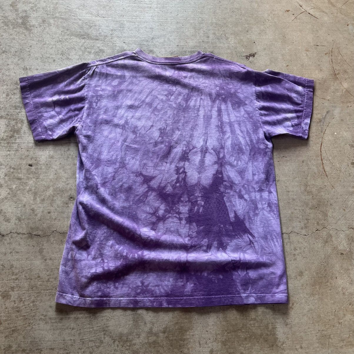 Vintage 2001 Purple Tye Dyed Angel Maiden Heavyweight Tee Size US M / EU 48-50 / 2 - 4 Thumbnail