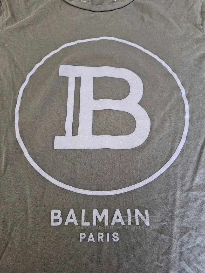 Balmain Balmain Men's Short Sleeve T. Size US M / EU 48-50 / 2 - 2 Thumbnail