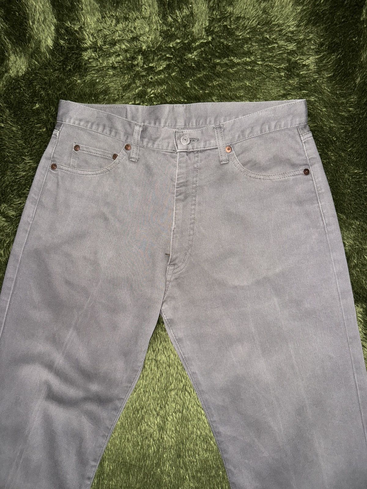 Beams Japan [W31/L34] BEAMS JAPAN 211 Original Denim Pants Gray Size US 31 - 5 Thumbnail