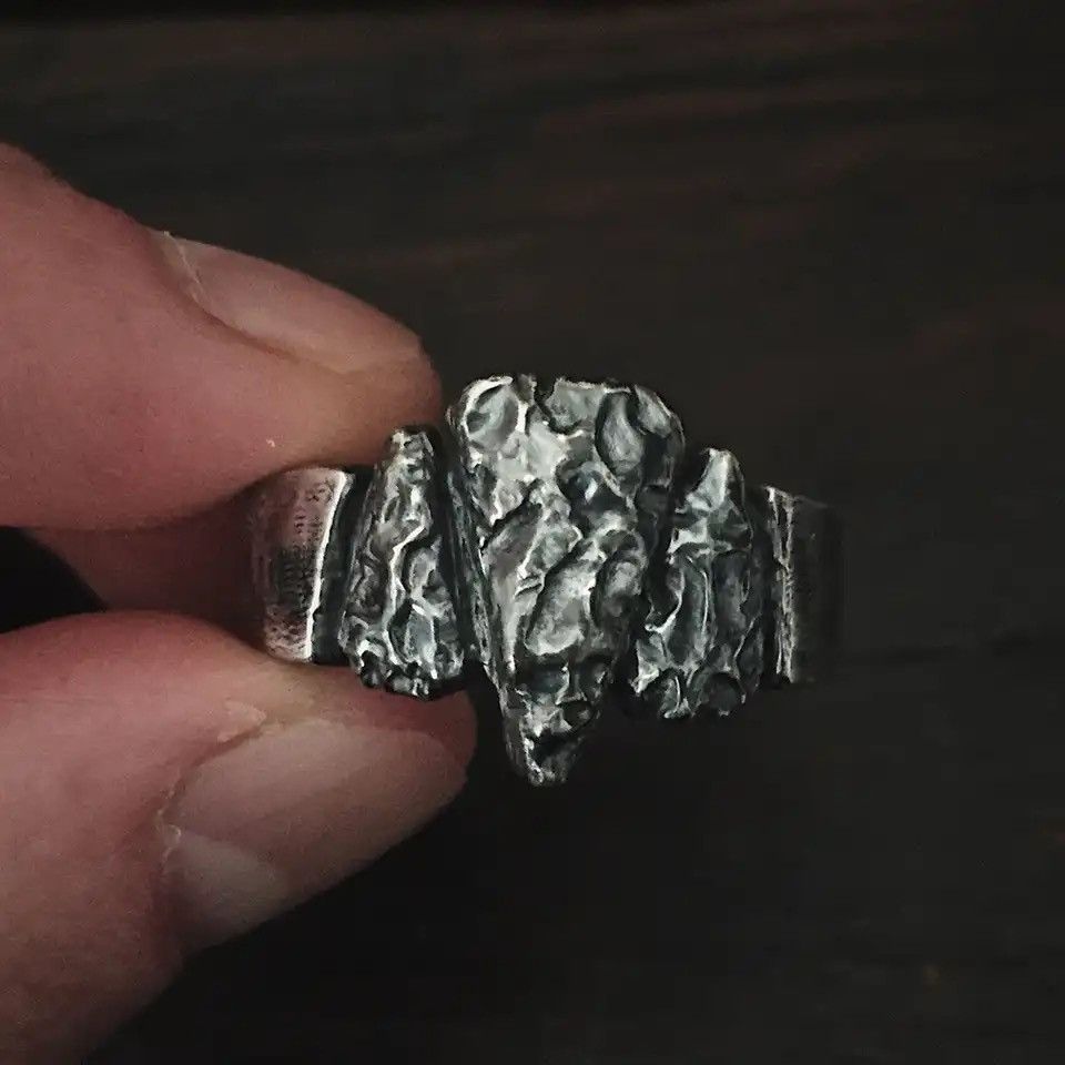 Jewelry × Vintage Vintage Nordic Arrow Stainless Steel Ring Size ONE SIZE - 2 Thumbnail