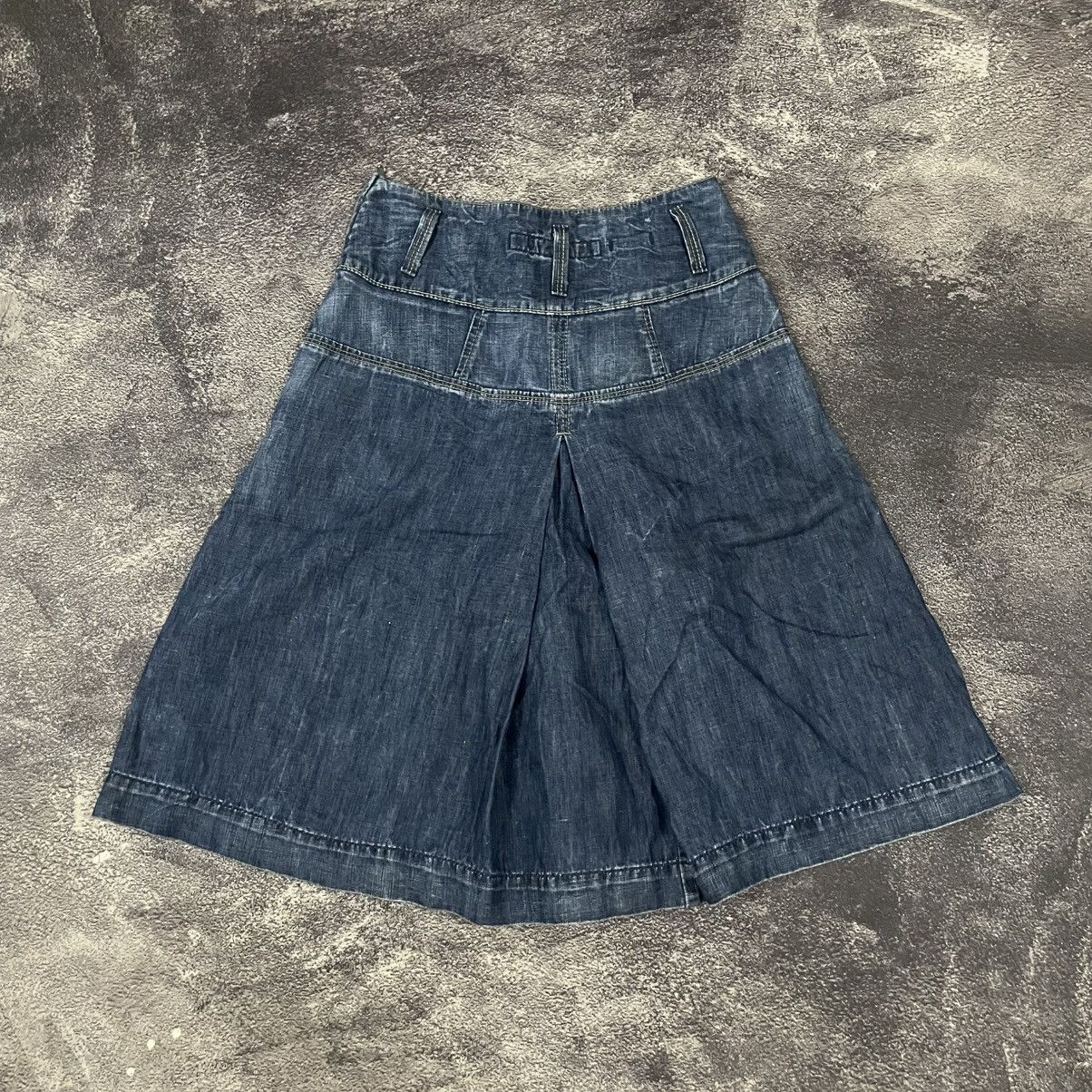 Designer × If Six Was Nine × Miss Sixty 00's Miss sixty midi skirt jeans Size 27" / US 4 / IT 40 - 2 Thumbnail