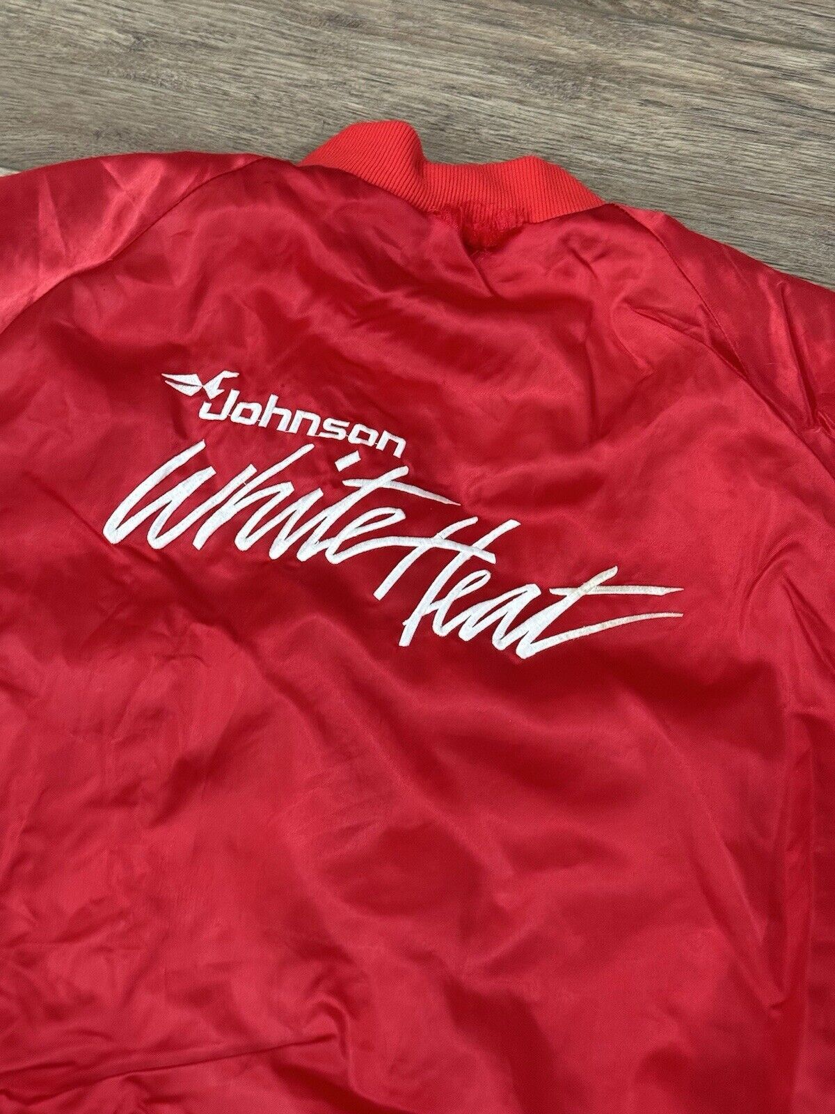 Vintage Vintage Johnson White Heat Boat Bomber Jacket Size US XL / EU 56 / 4 - 11 Thumbnail