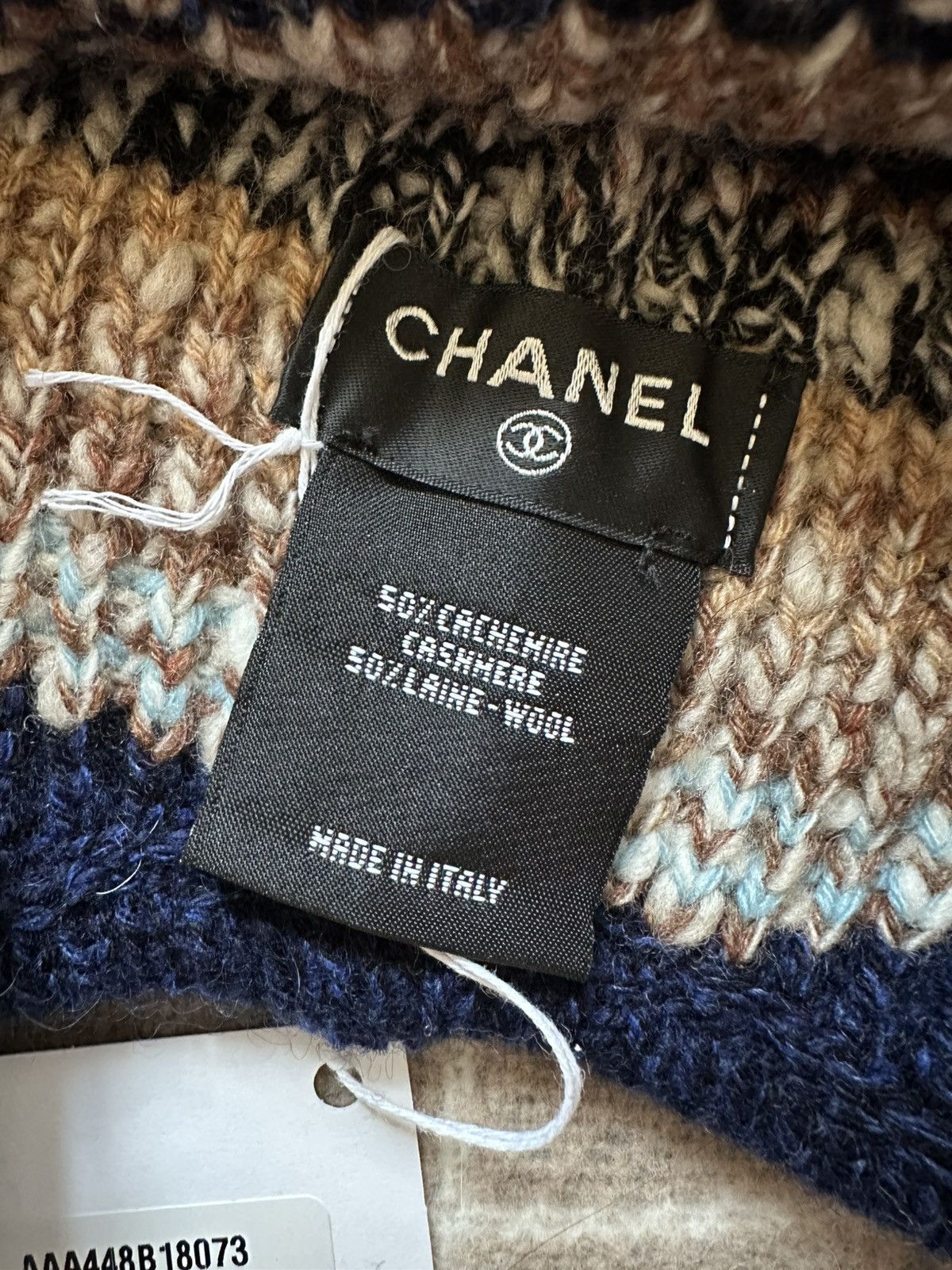 Chanel Chanel 24N coco neige beanie blue color Size ONE SIZE - 6 Thumbnail