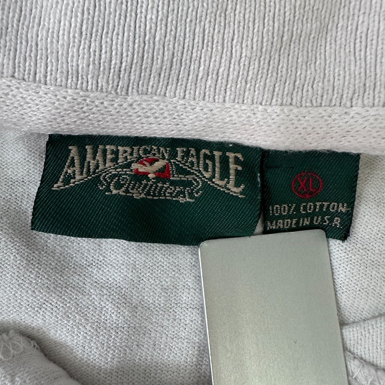 American Eagle Outfitters Vintage American Eagle Rugby Polo Shirt Men’s XL White Blue Size US XL / EU 56 / 4 - 5 Thumbnail