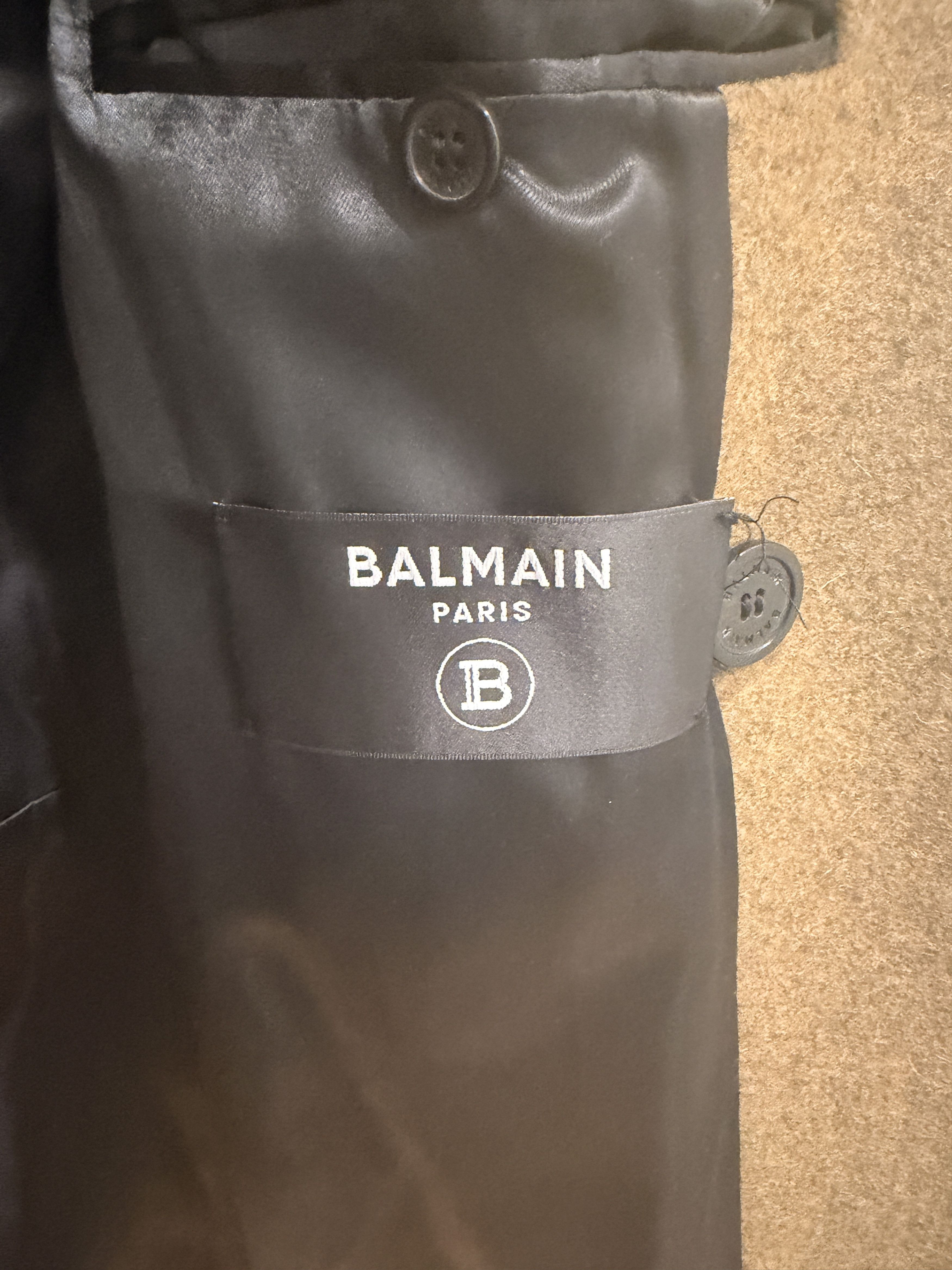 Balmain Balmain Runway Wool Military Coat 46r Size US S / EU 44-46 / 1 - 5 Thumbnail