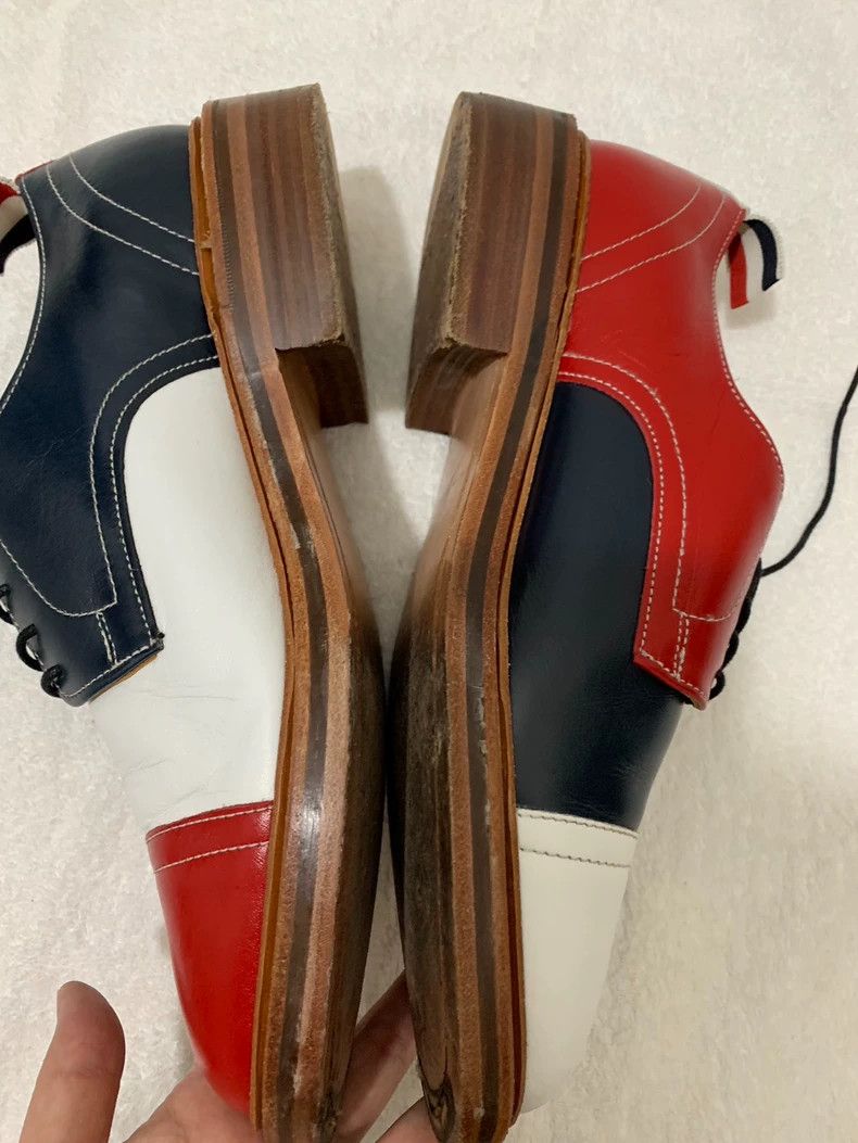 Thom Browne Color-matched leather shoes