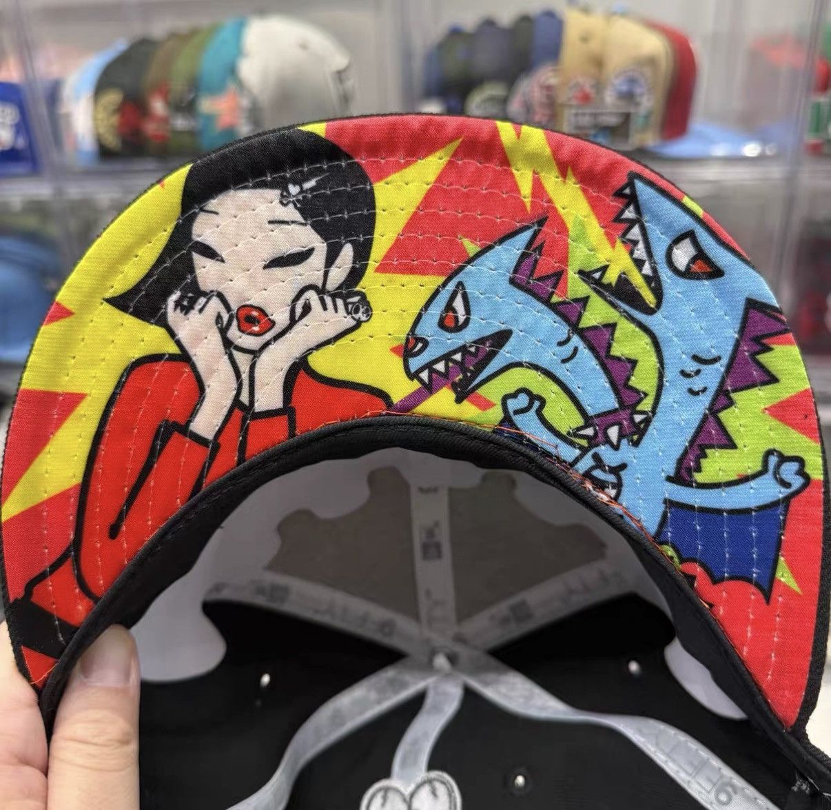 New Era New Era x TKDK collaboration Little Monster baseball cap J32 Size ONE SIZE - 5 Thumbnail
