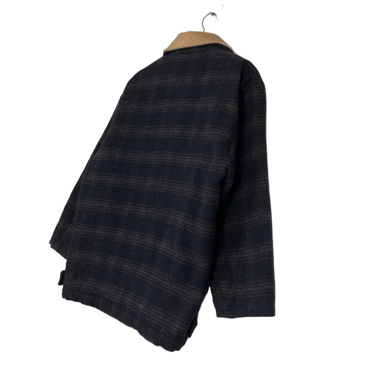 🔥Vintage Wool Jacket Riverson Double Collar Tartan Design