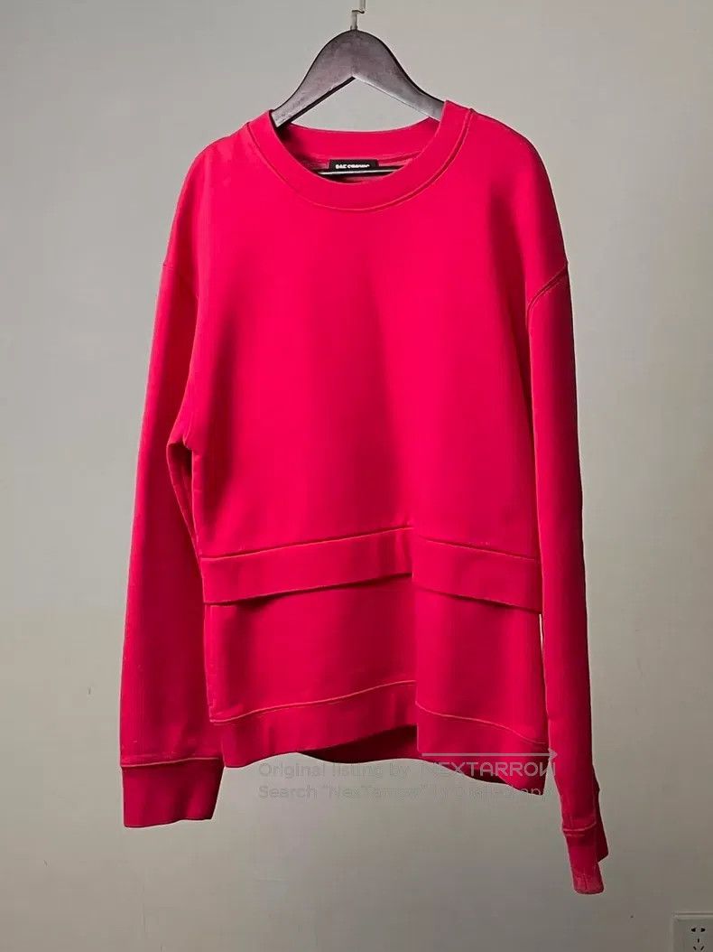 Raf Simons Raf simons Double-hemped pullover sweatshirt Size US M / EU 48-50 / 2 - 2 Thumbnail